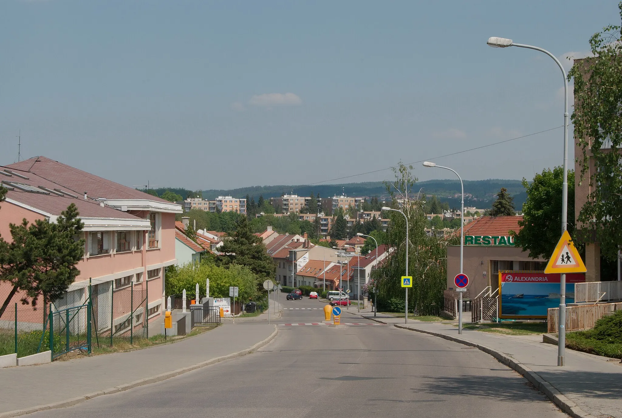 Photo showing: Řečkovice - pohled na Řečkovice přes ulici Vážného