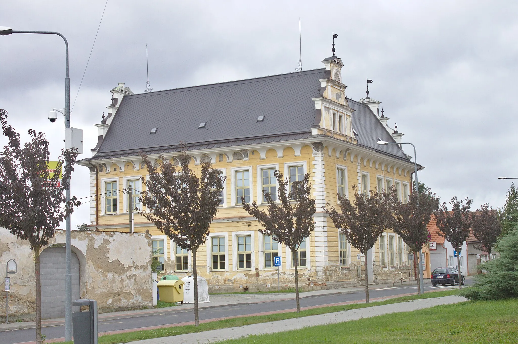Photo showing: Škola ve městě Bor, Plzeňský kraj