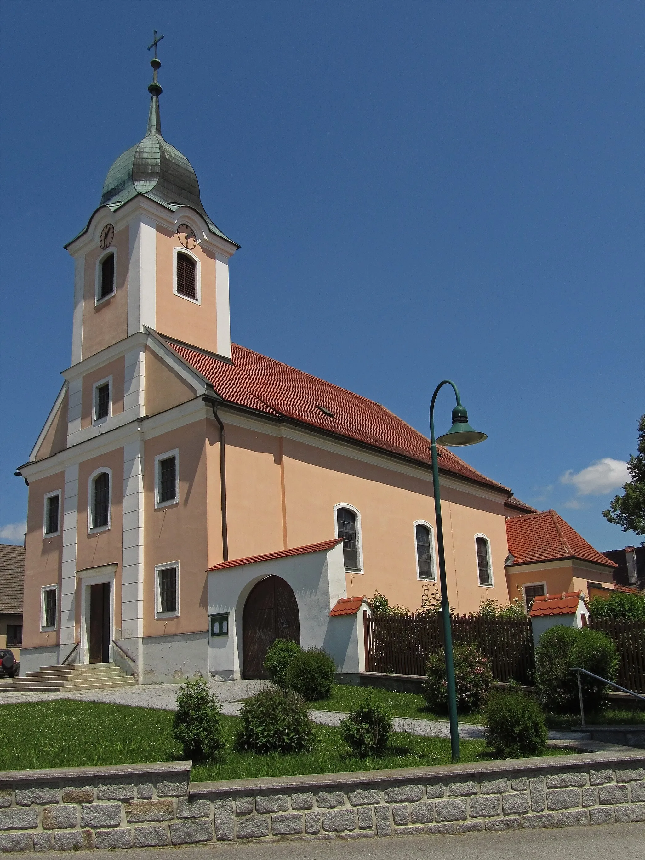 Photo showing: Kath. Pfarrkirche hl. Ägyd in Eggern