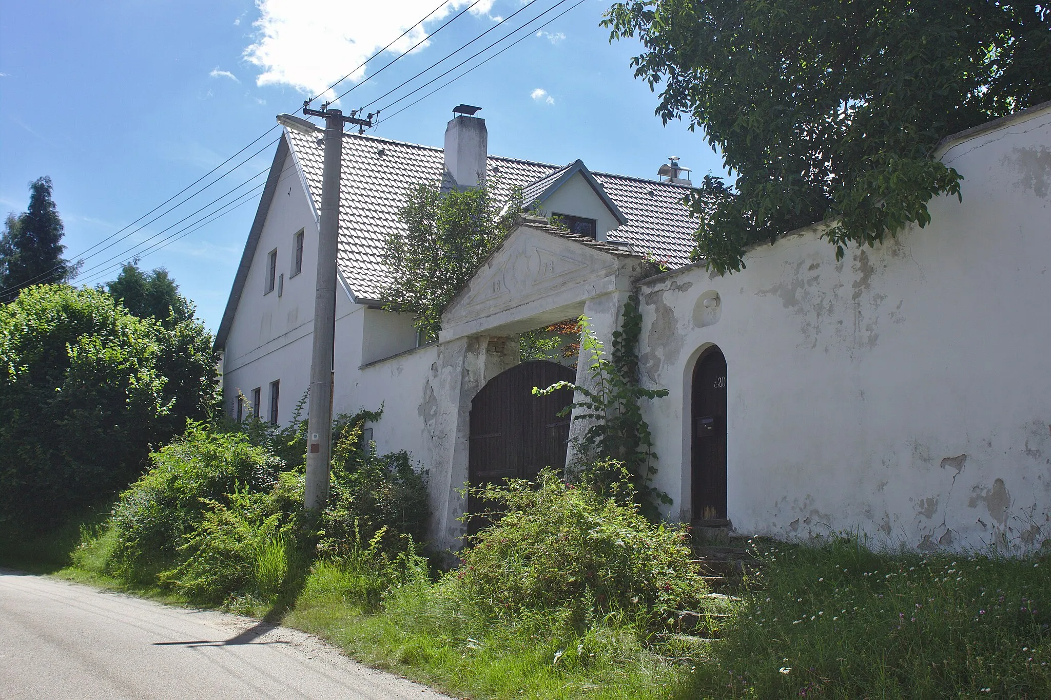 Photo showing: Stavení ve vesnici Dolní Žďár, Jihočeský kraj