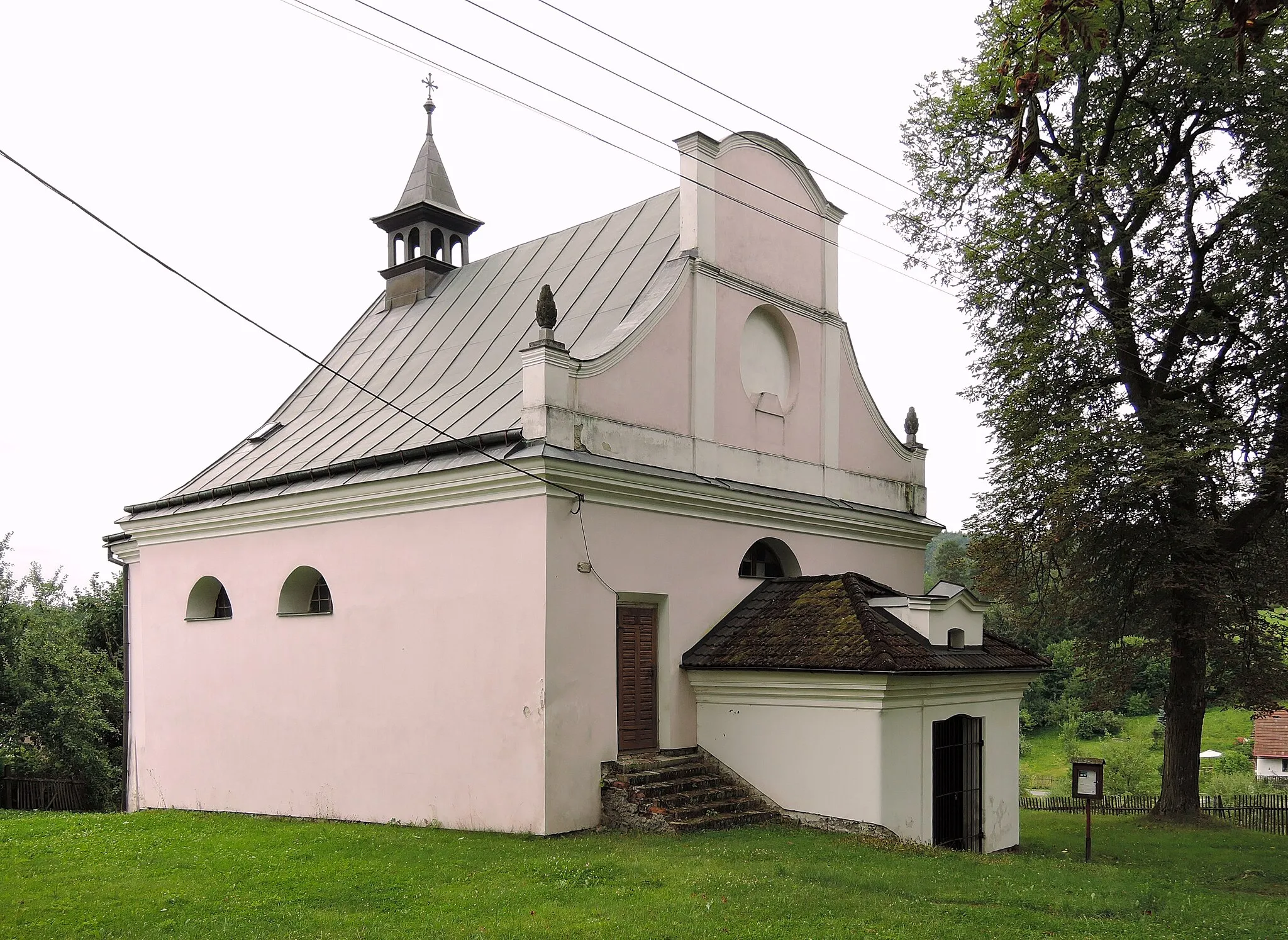 Photo showing: Těchobuz, kostel sv. Marka