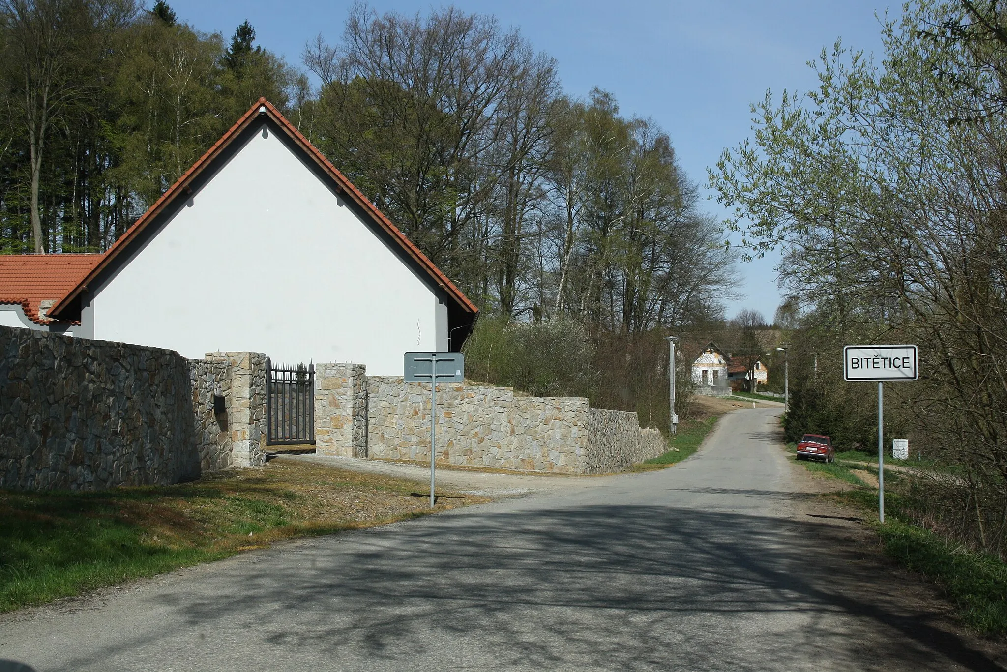 Photo showing: Bitětice, part of the town of Pelhřimov, Czech Republic