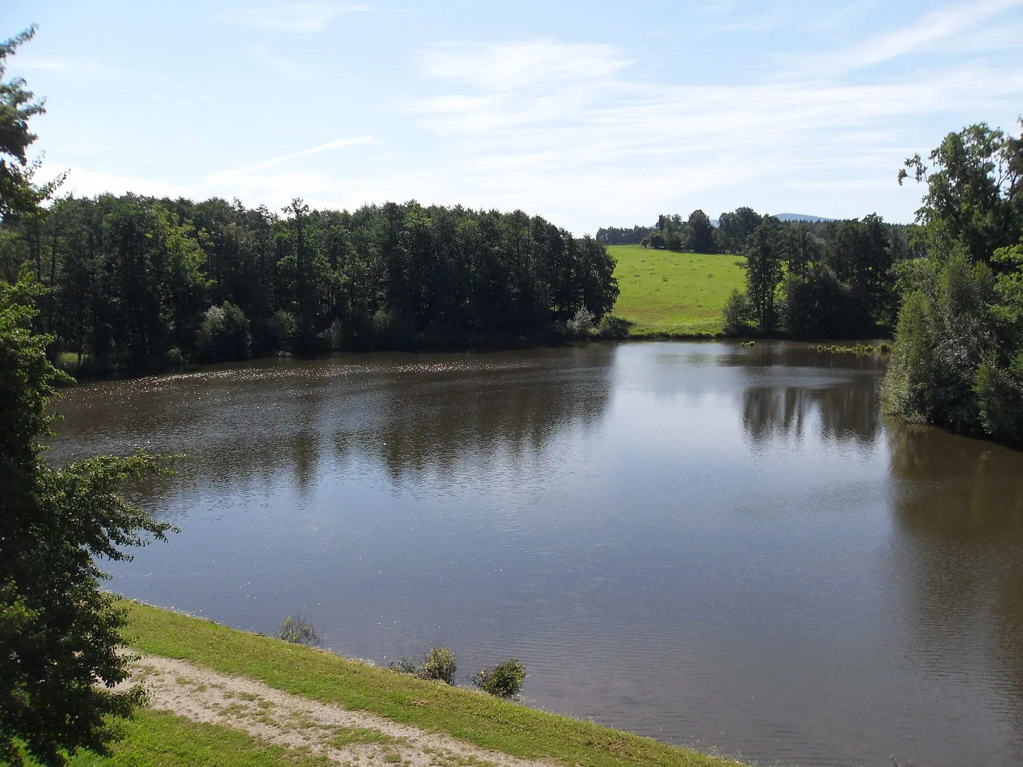 Photo showing: Pond, Žumberk, Žár, České Budějovice district, Czech Republic