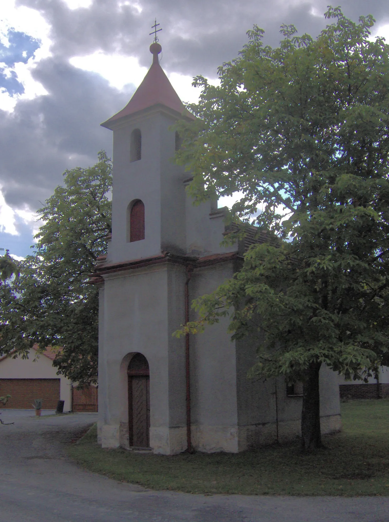 Photo showing: Chapel in Lhota pod Horami, part of village Temelín.