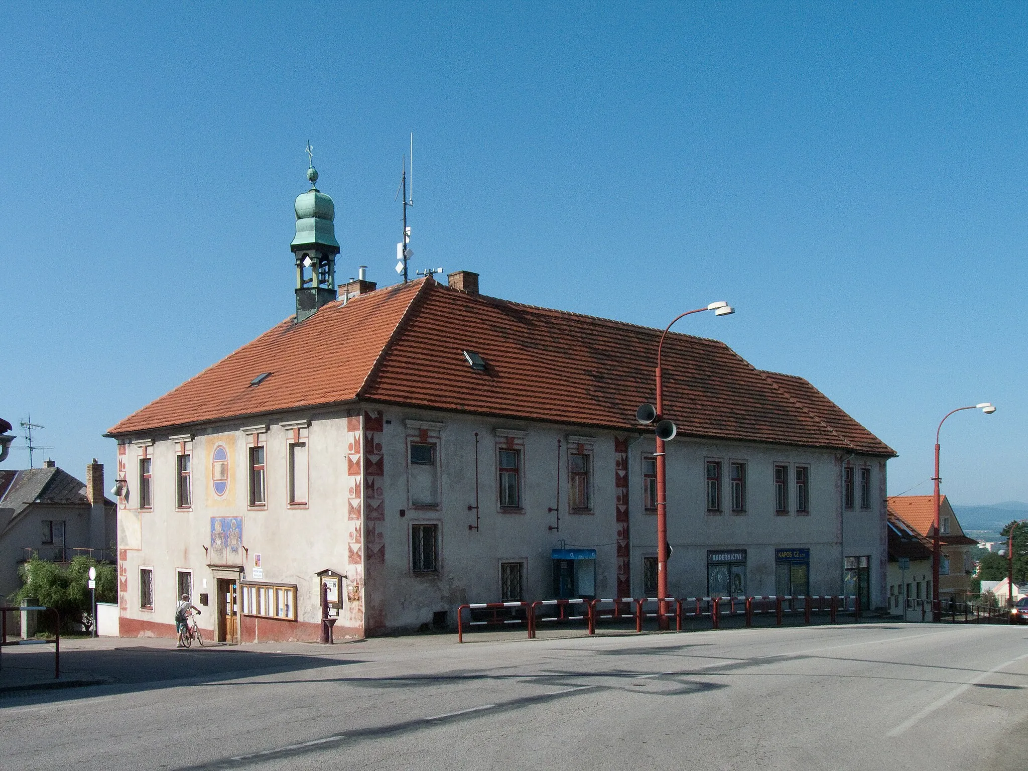 Photo showing: Municipal building in Rudolfov, České Budějovice district, Czech Republic