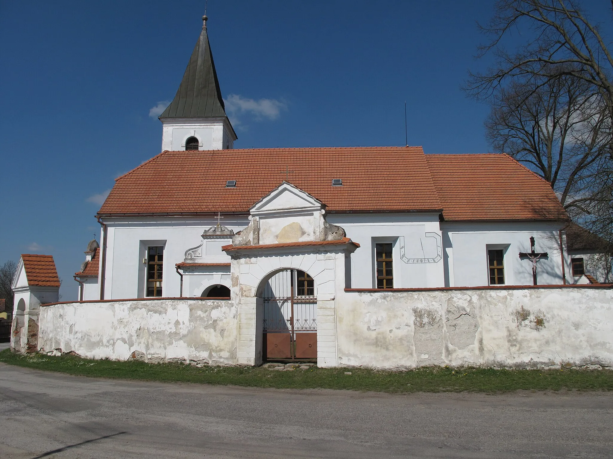 Photo showing: Churchin Modrá Hůrek. České Budějovice District, Czech Republic.