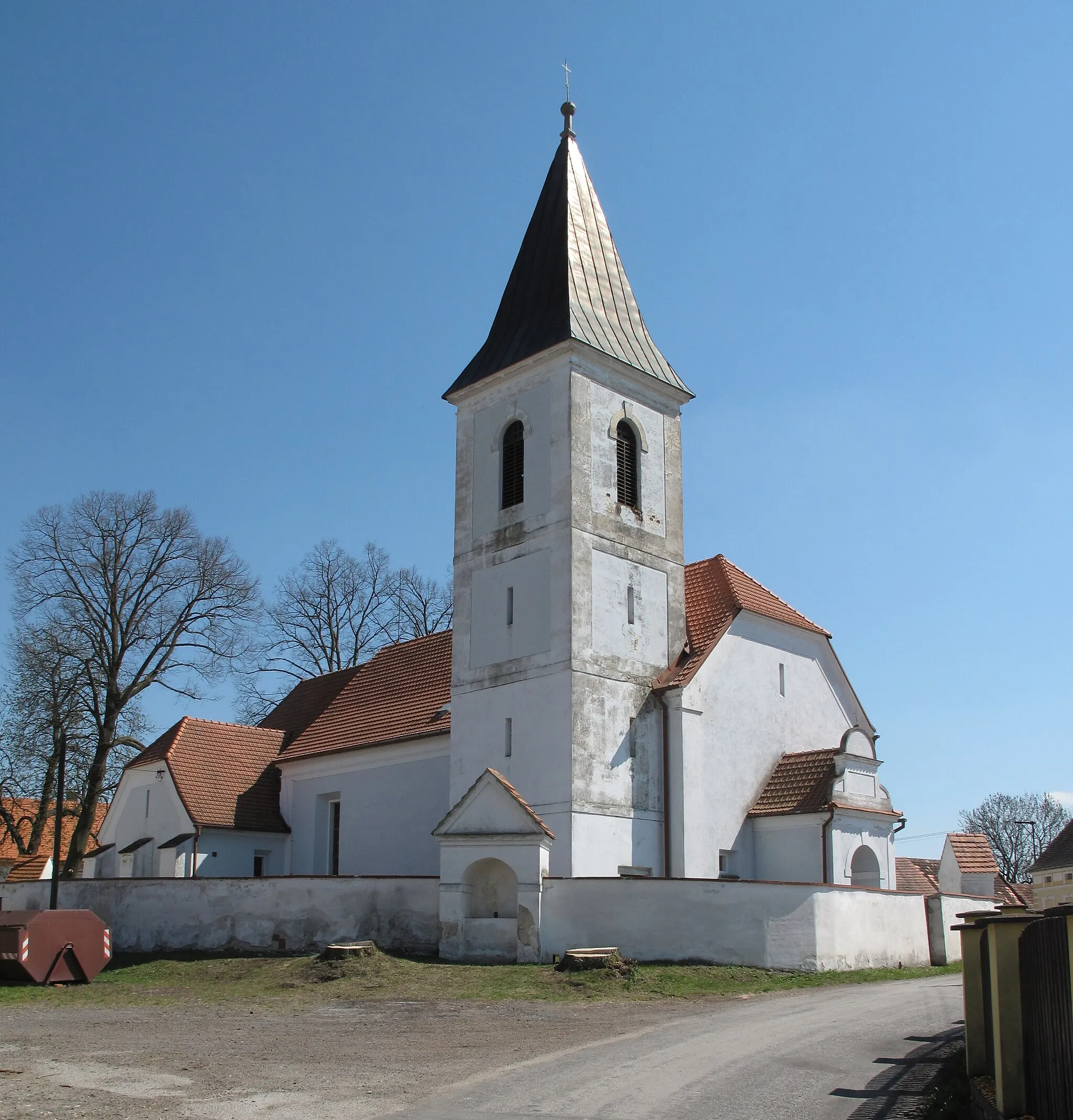 Photo showing: Churchin Modrá Hůrek. České Budějovice District, Czech Republic.