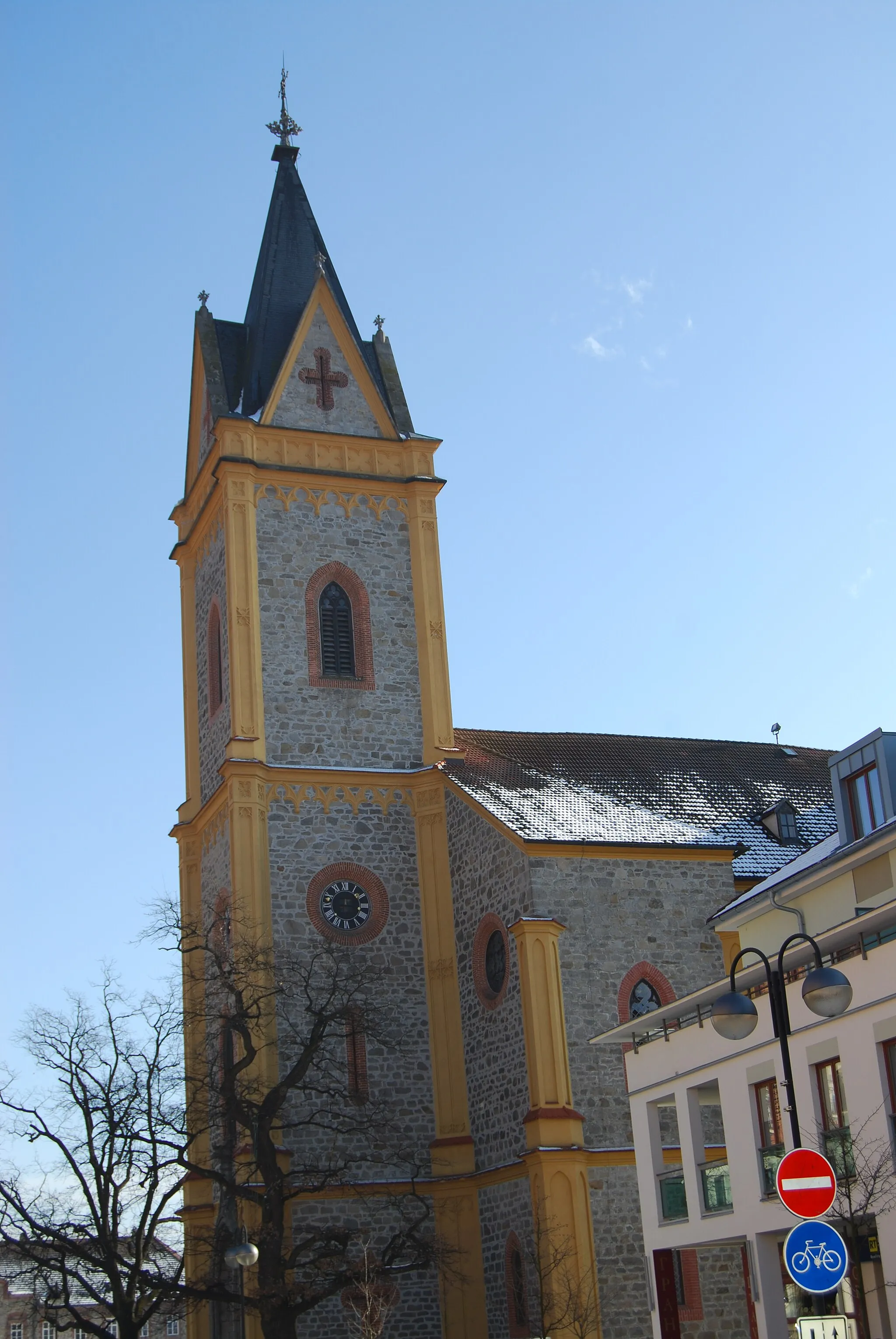 Photo showing: Kostel sv. Jana Nepomuckého. Hluboká nad Vltavou v okrese České Budějovice. Česká republika.