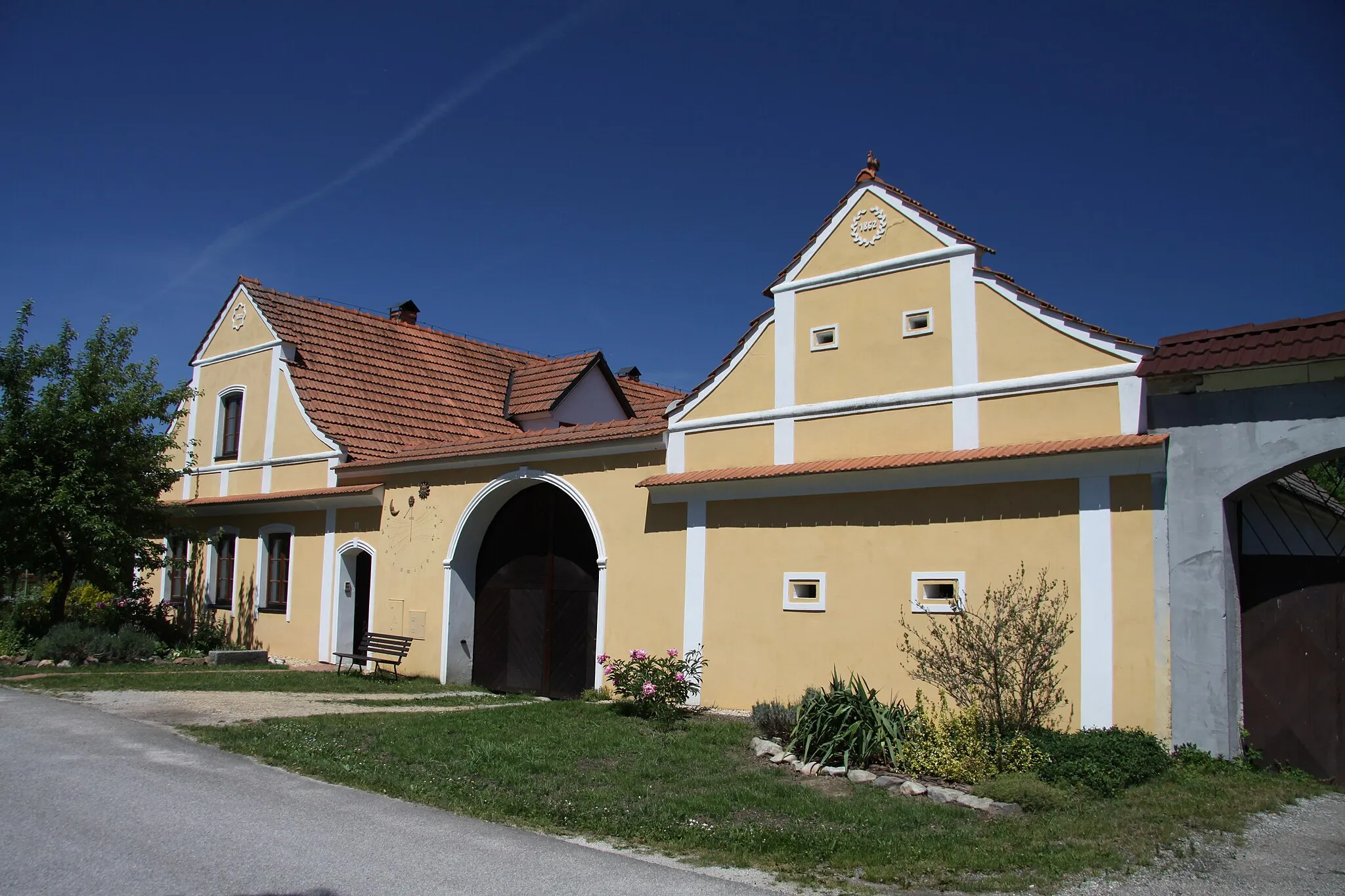 Photo showing: Dynín village in České Budějovice District, Czech Republic