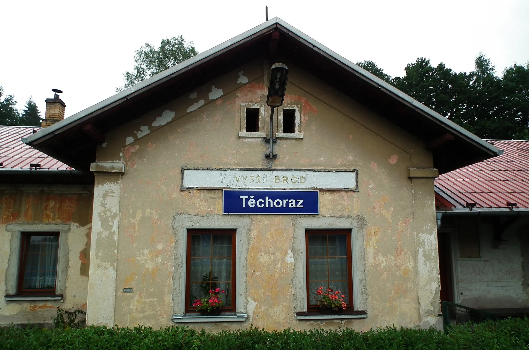 Photo showing: Dworzec Techoraz.