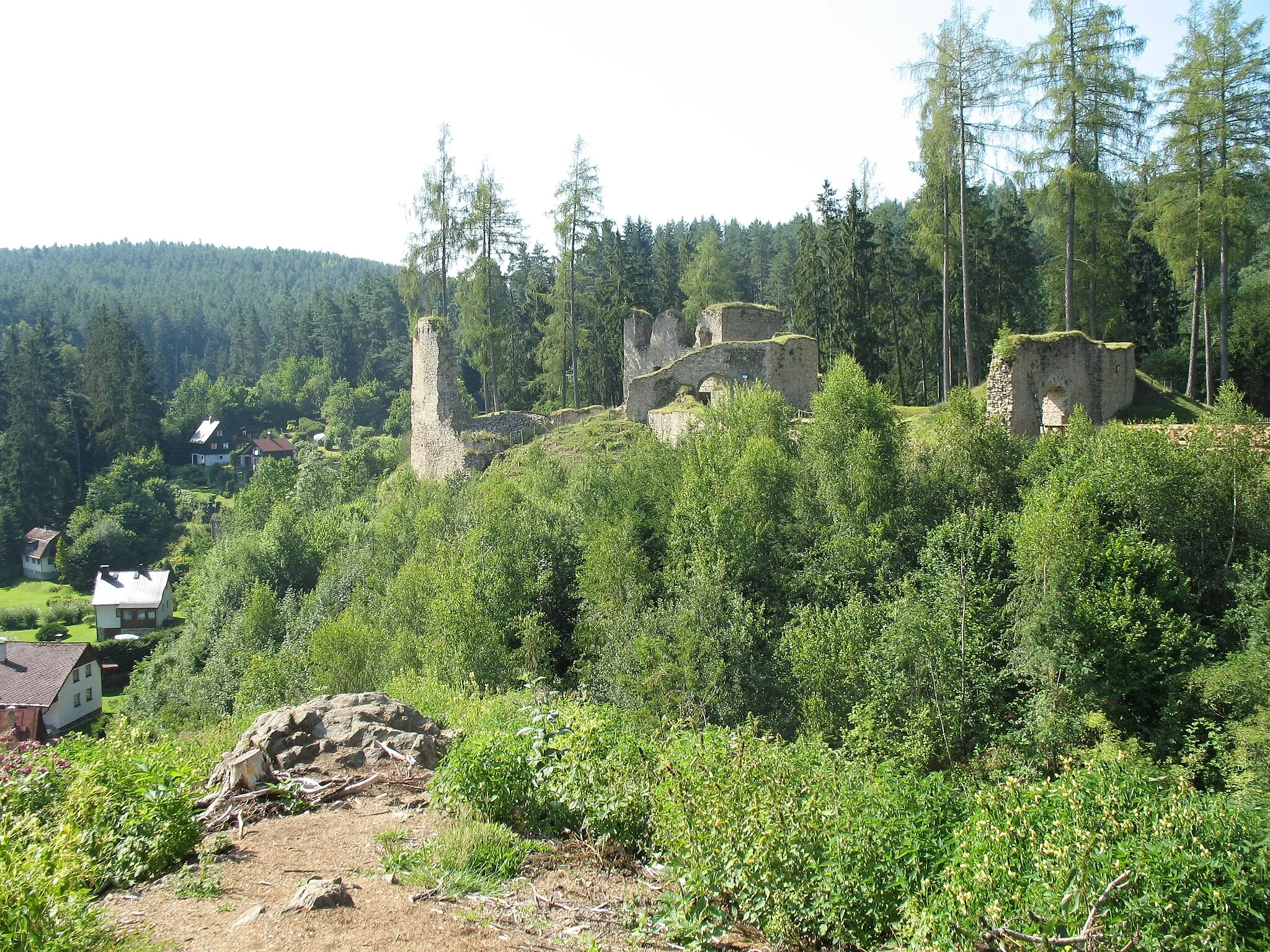Photo showing: Pořešín Castle, Český Krumlov District, Czech Republic