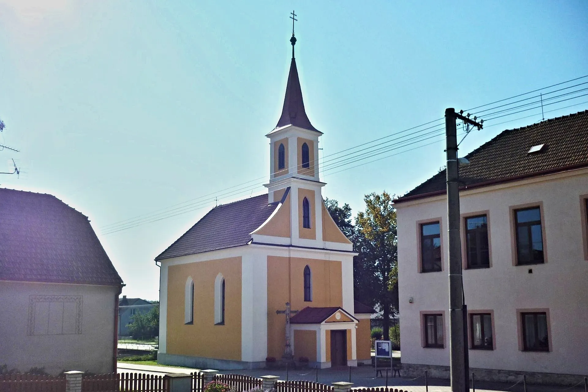 Photo showing: Kostel sv. Václava v Třeběticích