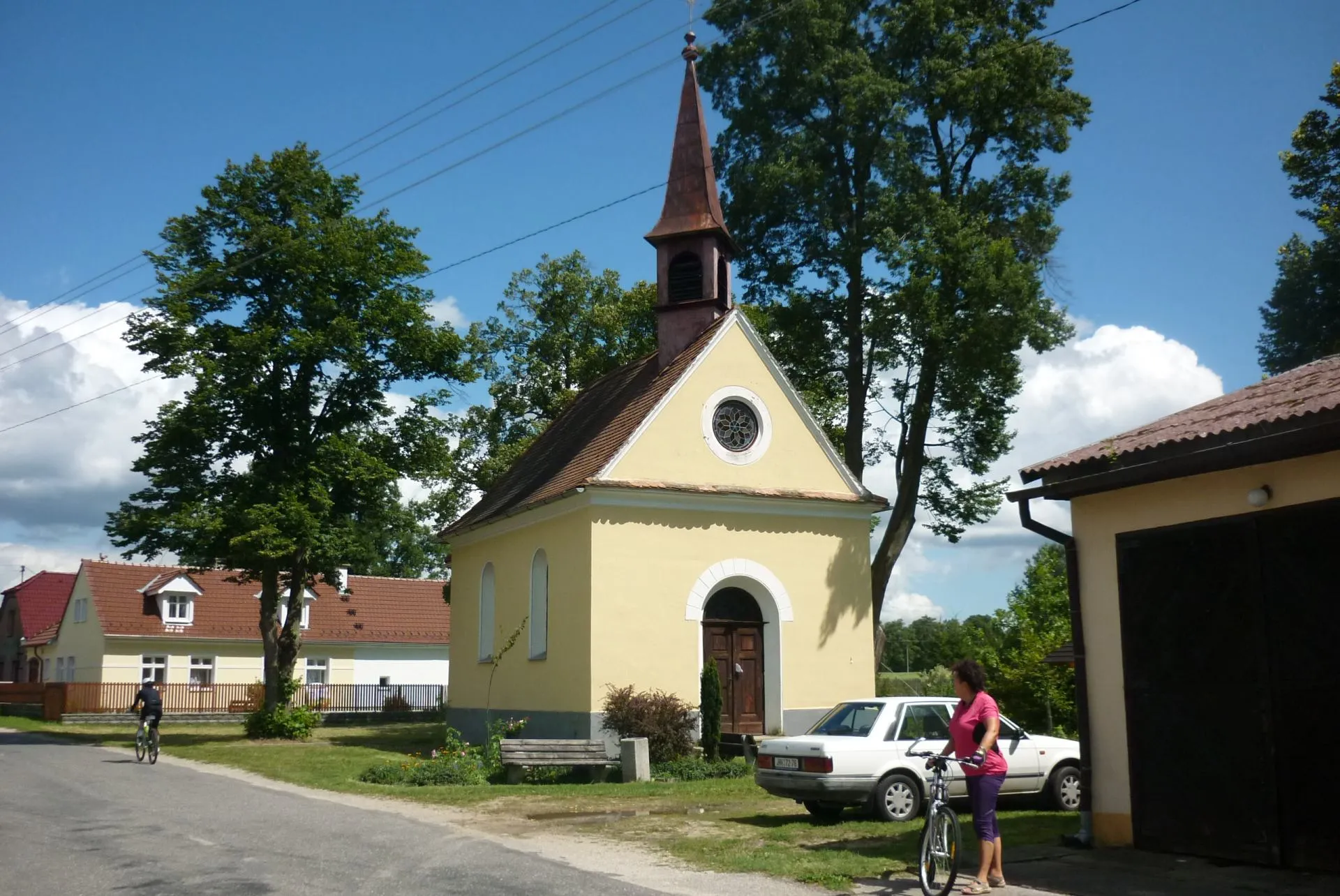 Photo showing: Kaplička v Klikově
