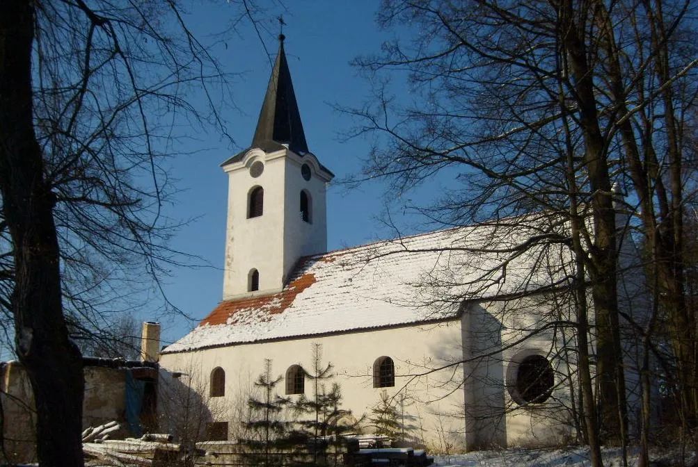 Photo showing: Kostej sv.Jana Křtitele v Krabonoši