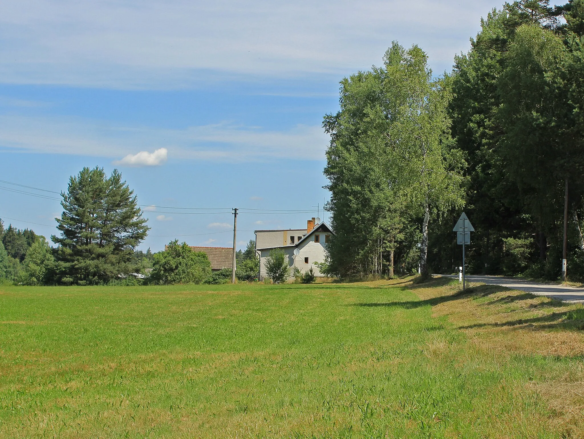 Photo showing: East part of Žofina Huť, part of Nová Ves nad Lužnicí, Czech Republic.