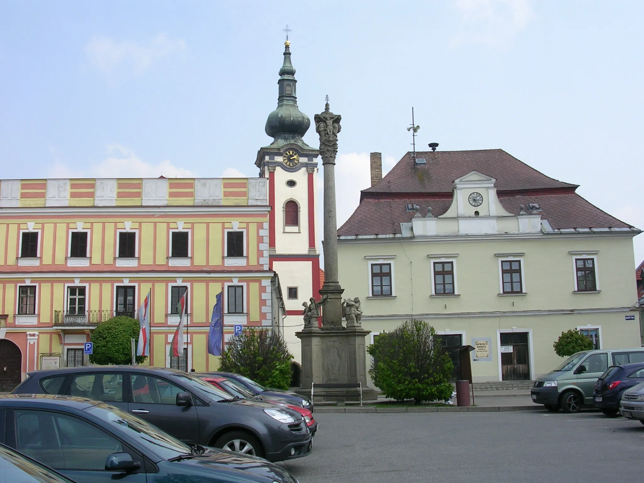 Photo showing: Nová Bystřice, South Bohemian Region, the Czech Republic.