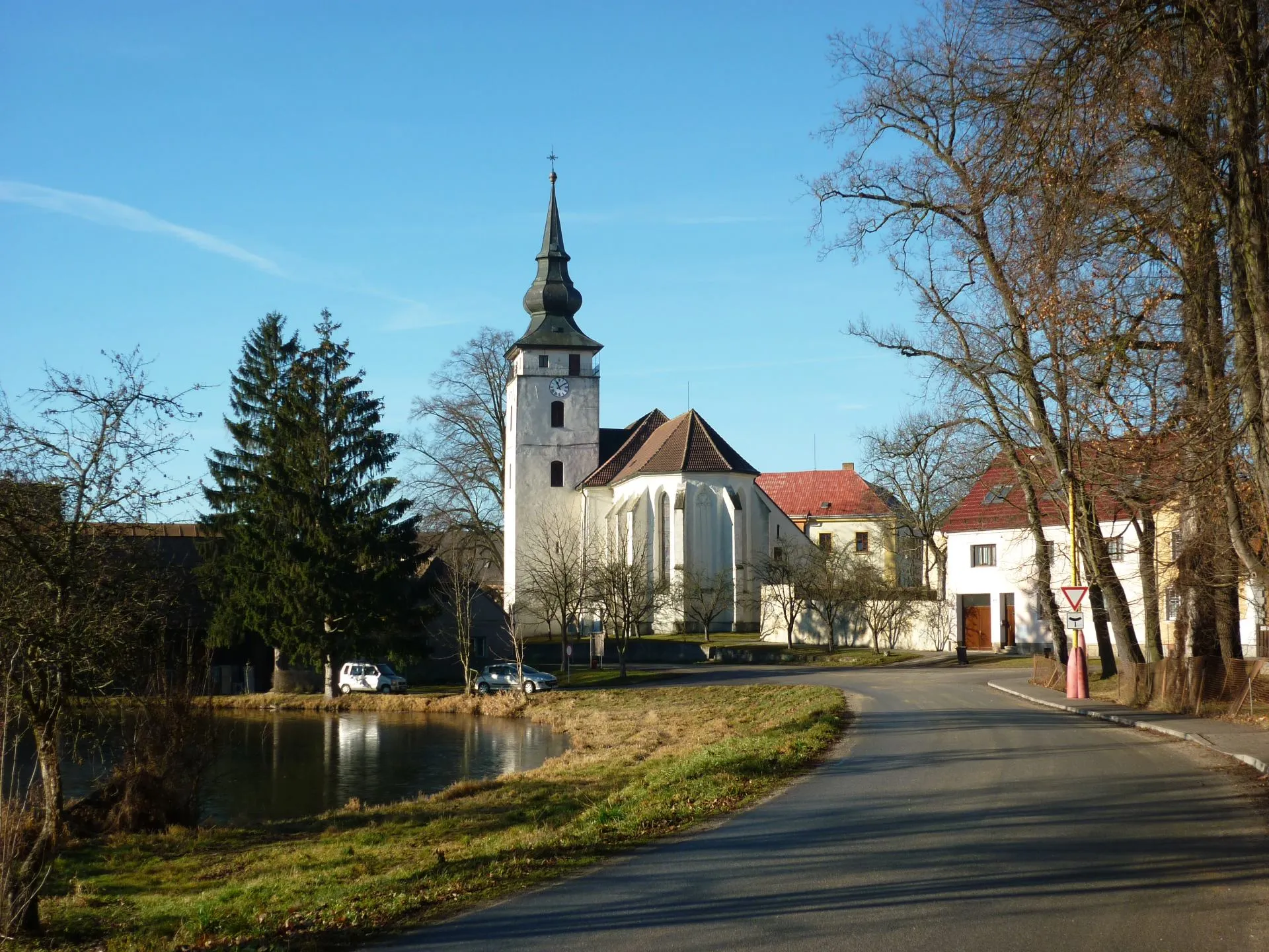 Photo showing: Saint John the Baptist (Kardašova Řečice)