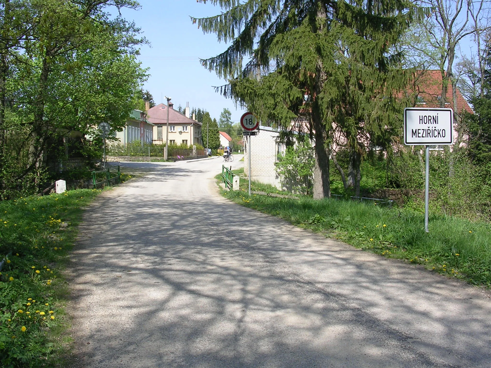 Photo showing: en:Horní Meziříčko, South Bohemian Region, the Czech Republic.