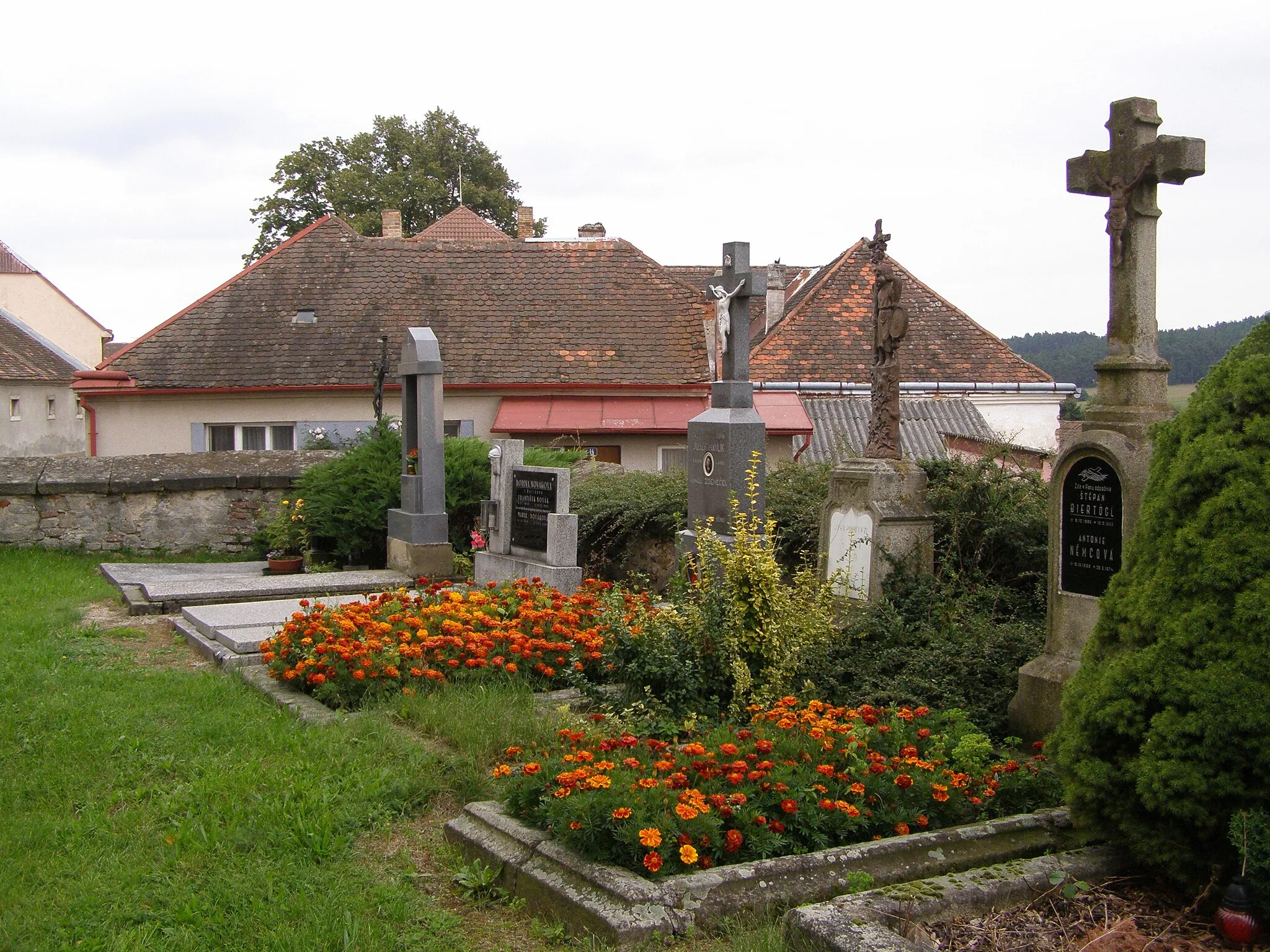 Photo showing: Cizkrajov, hřbitov