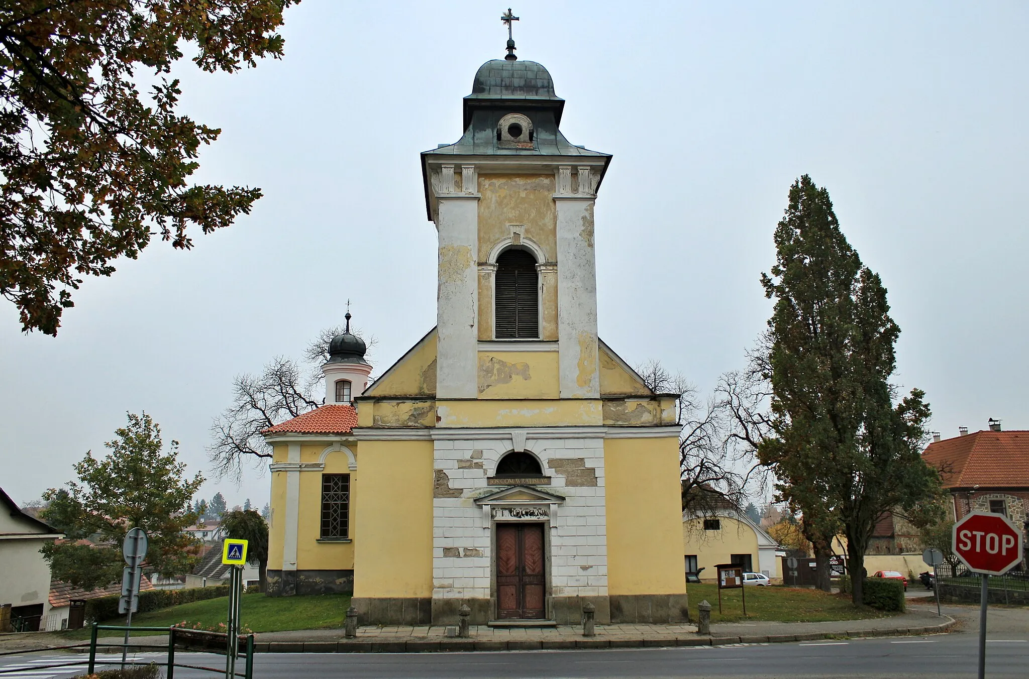 Photo showing: Kostel Nejsvětější Trojice v Čimelicích