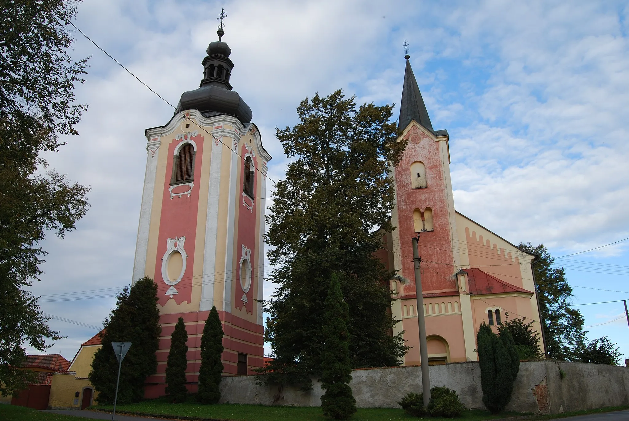 Photo showing: Kostel svatého Jiljí. Mirotice. Okres Písek. Česká republika.