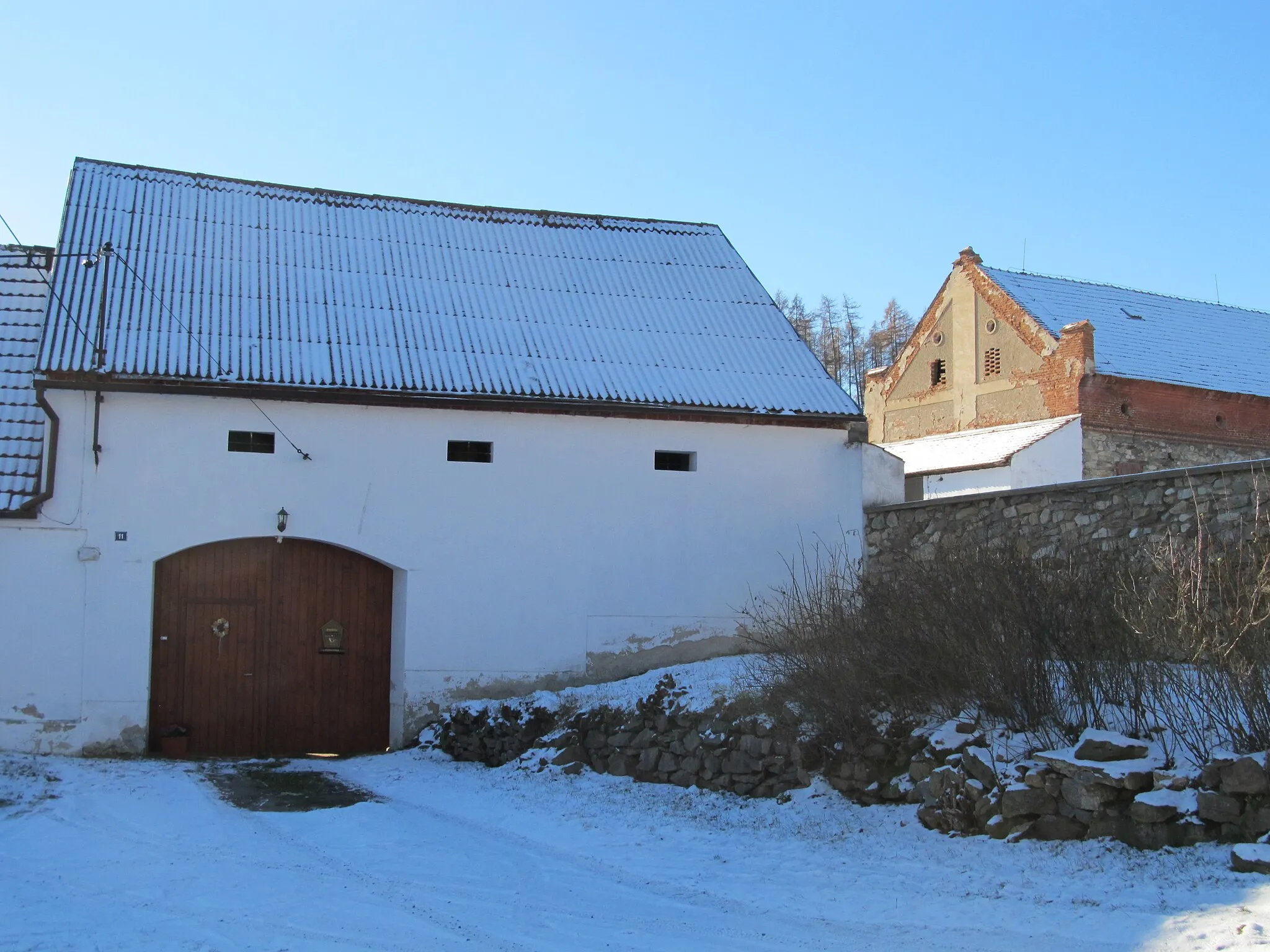 Photo showing: Chocholatá Lhota - tvrz