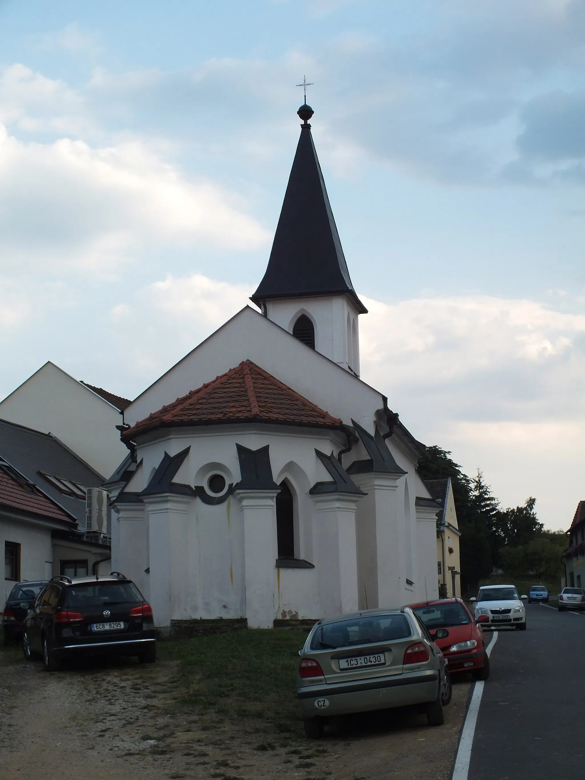 Photo showing: The chapel in Pravětín