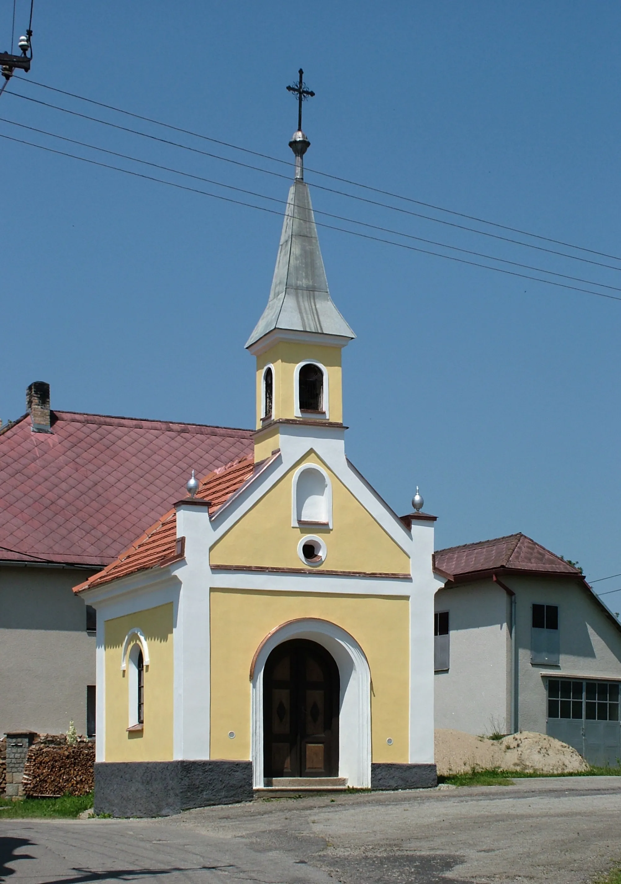 Photo showing: Návesní kaple Tvrzice