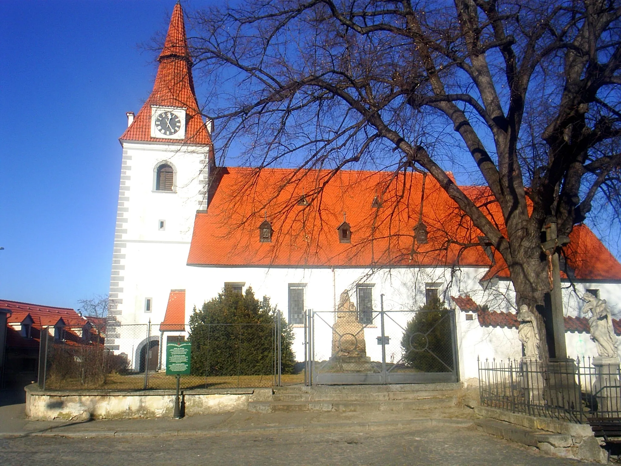Photo showing: Netolice- kostel sv. Václava
