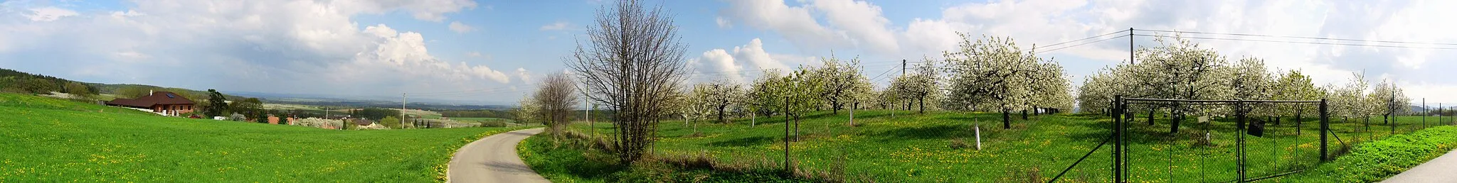 Photo showing: Krtely - panorama