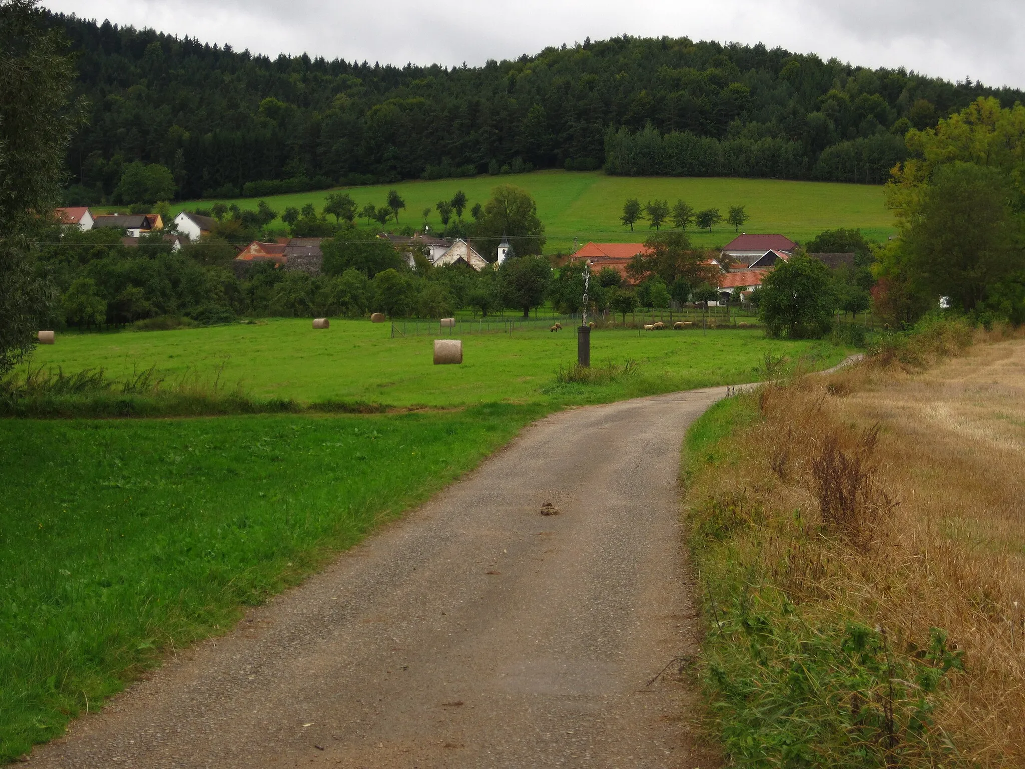 Photo showing: Vadkov - celkový pohled od východu