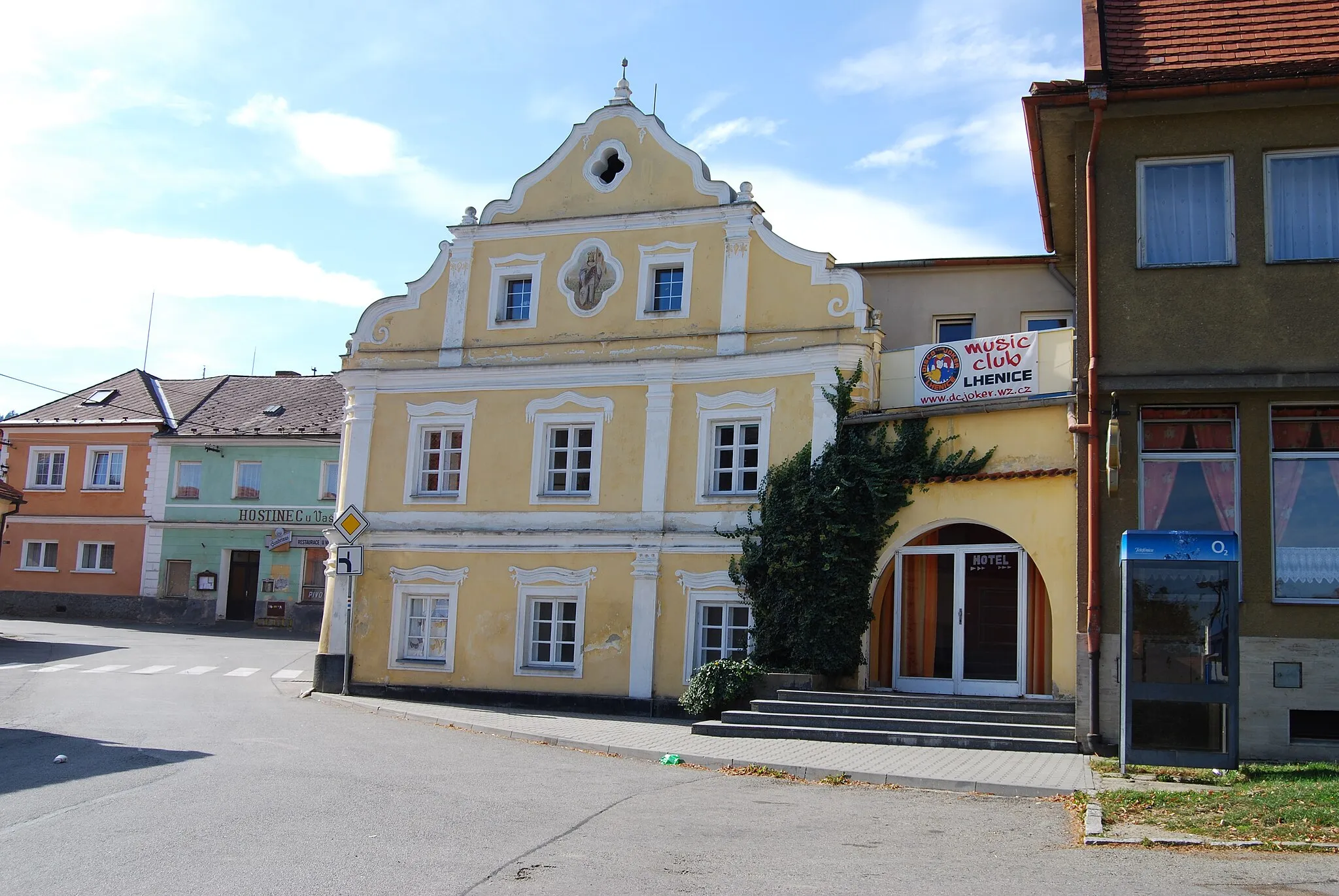 Photo showing: Lhenice town in Prachatice District, Czech Republic.