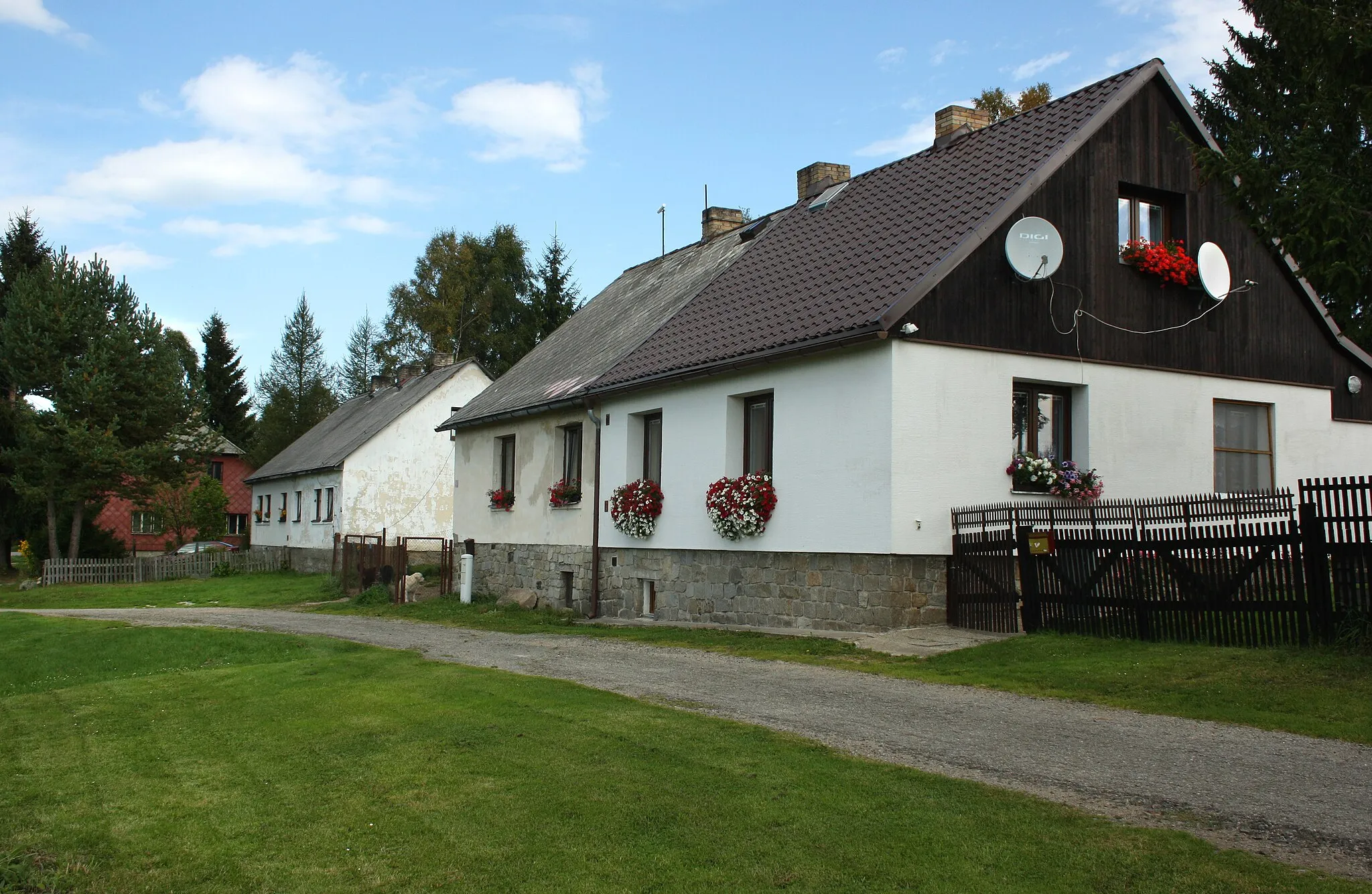 Photo showing: Nový Svět, part of Borová Lada village, Czech Republic