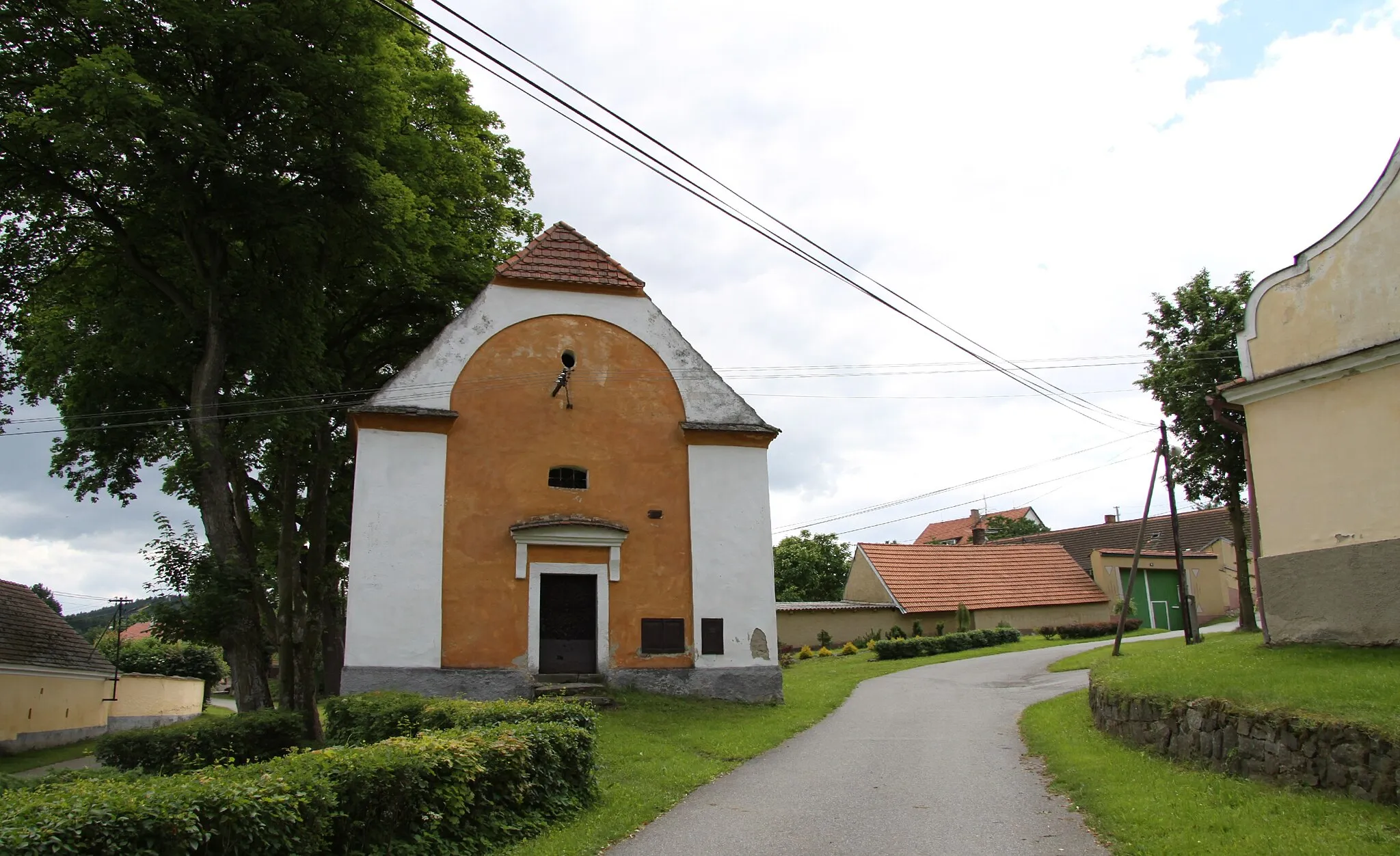 Photo showing: Štěchovice village in Strakonice  District, Czech Republic.