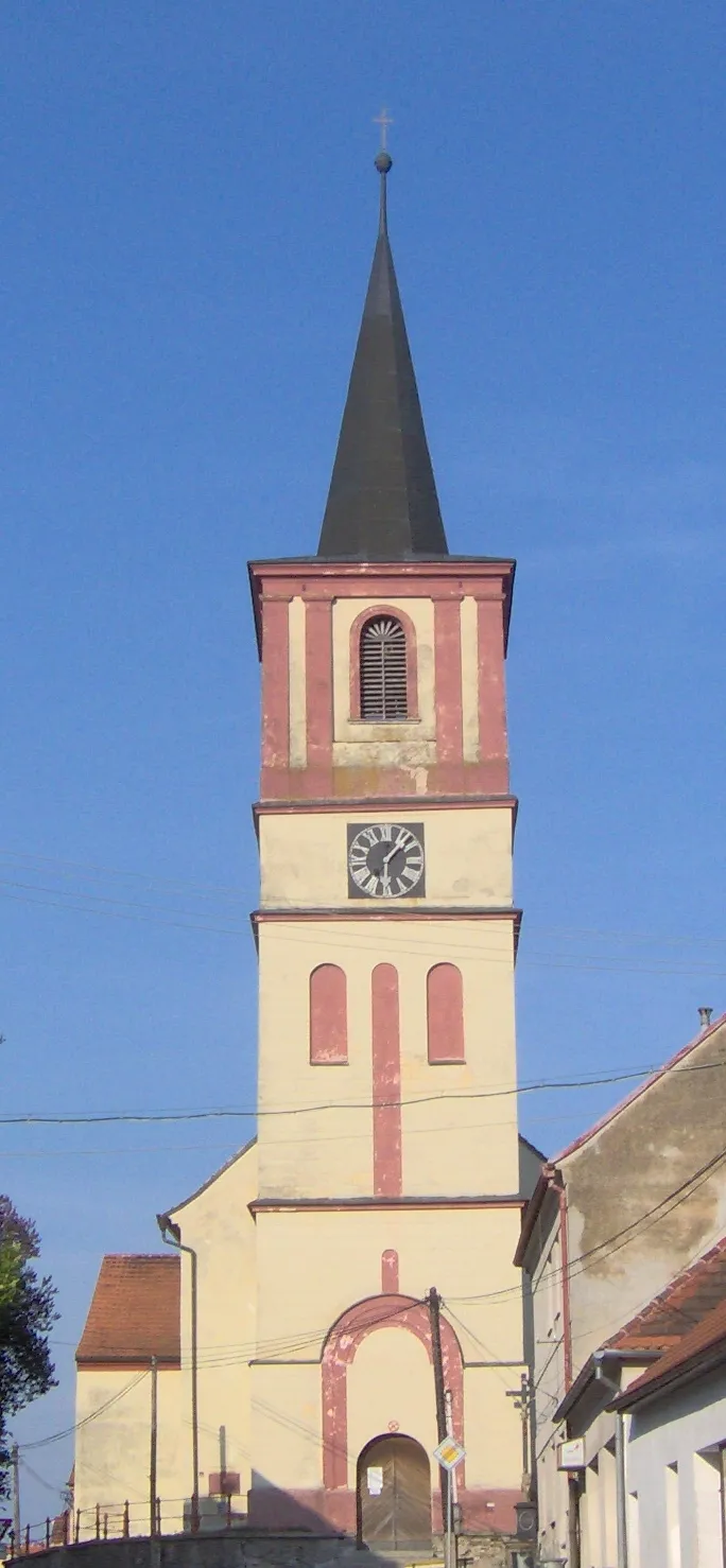 Photo showing: Church of saint Peter and Paul in Volenice, Strakonice District, Czech republic