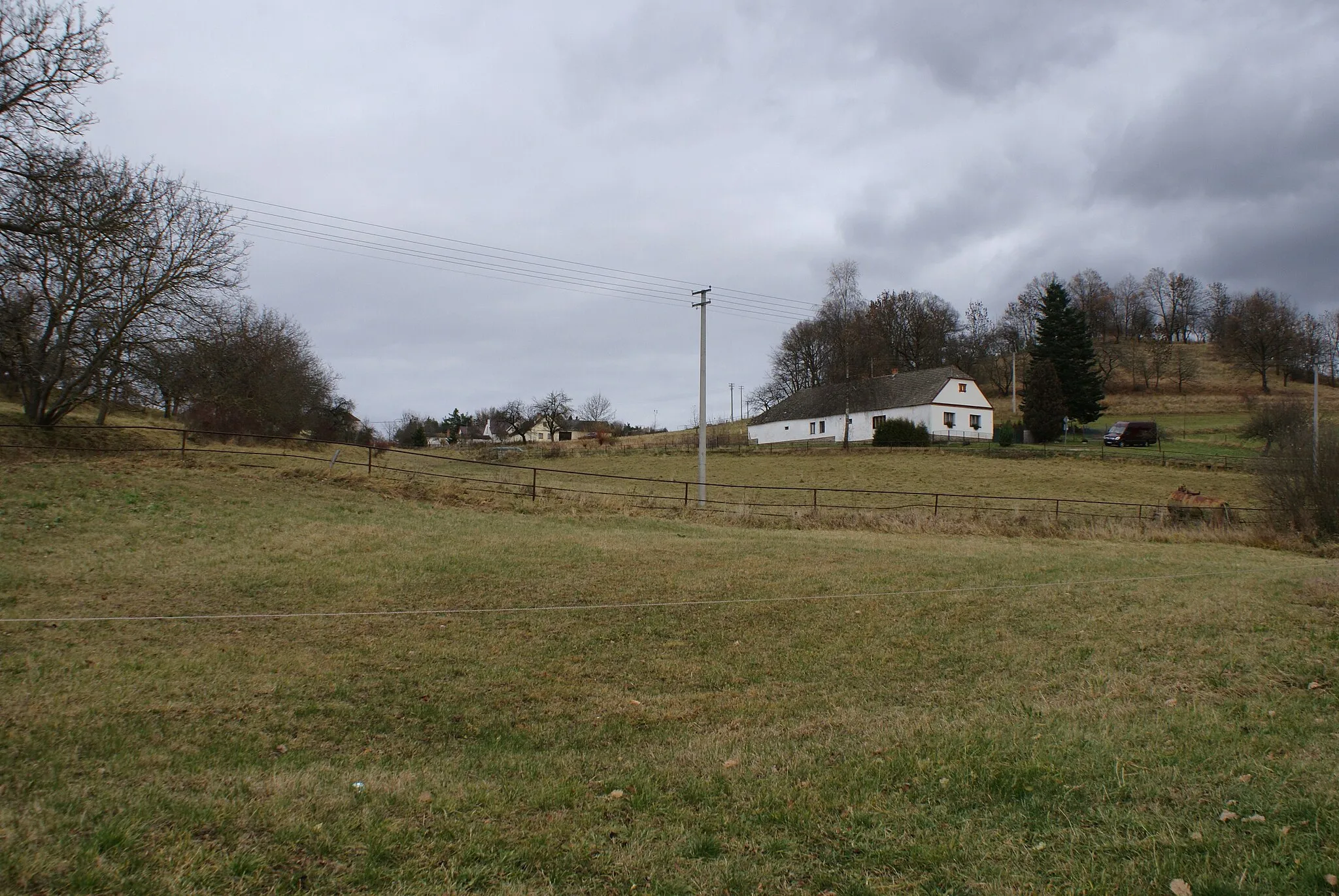 Photo showing: Libějovické Svobodné Hory, a village in Strakonice District, Czech Rep., general view.