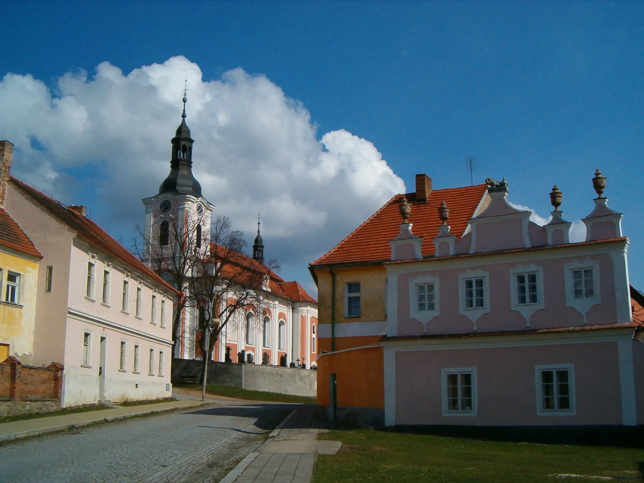 Photo showing: Churh of St. James in Sedlice (Strakonice District)