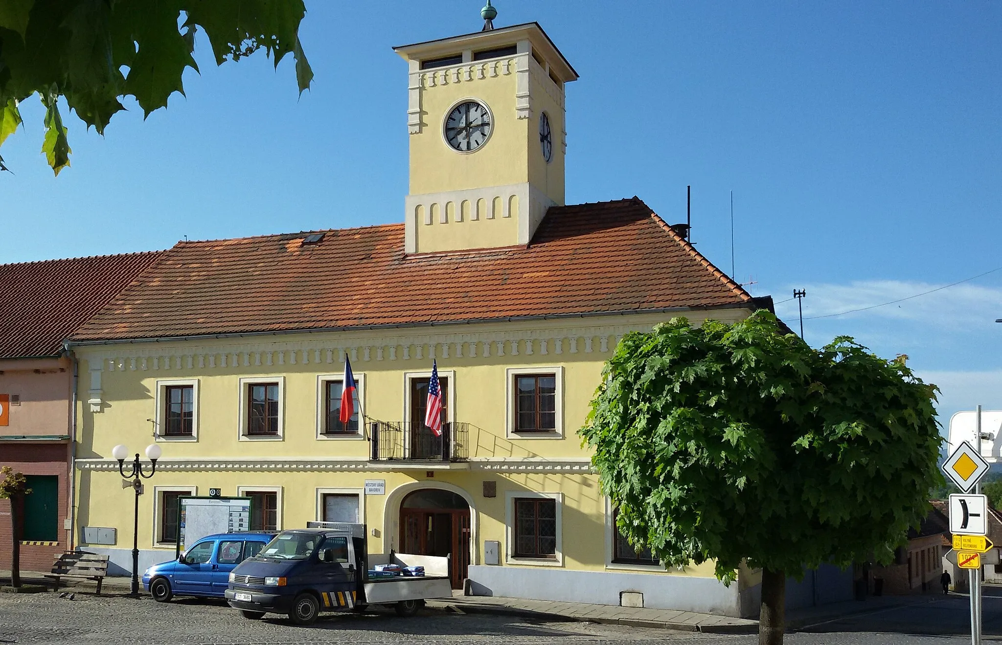 Photo showing: Town hall in Bavorov in Strakonice District, Czechia