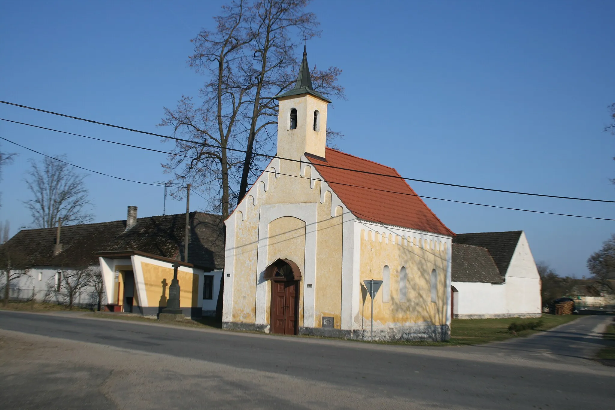 Photo showing: Vlastiboř - Kaple na návsi