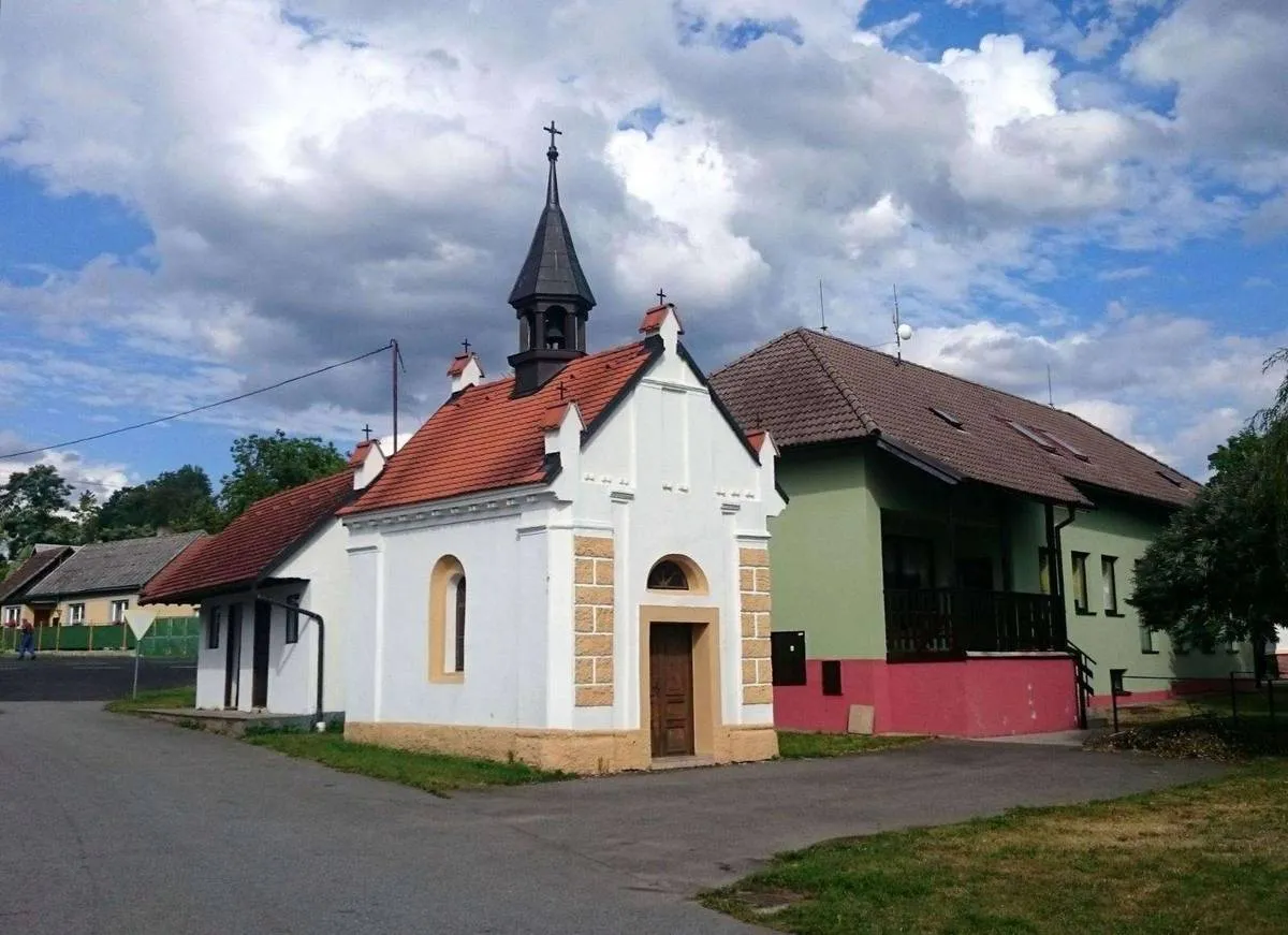 Photo showing: Chapel in Pohnánec in Tábor District – entry no. 10724.