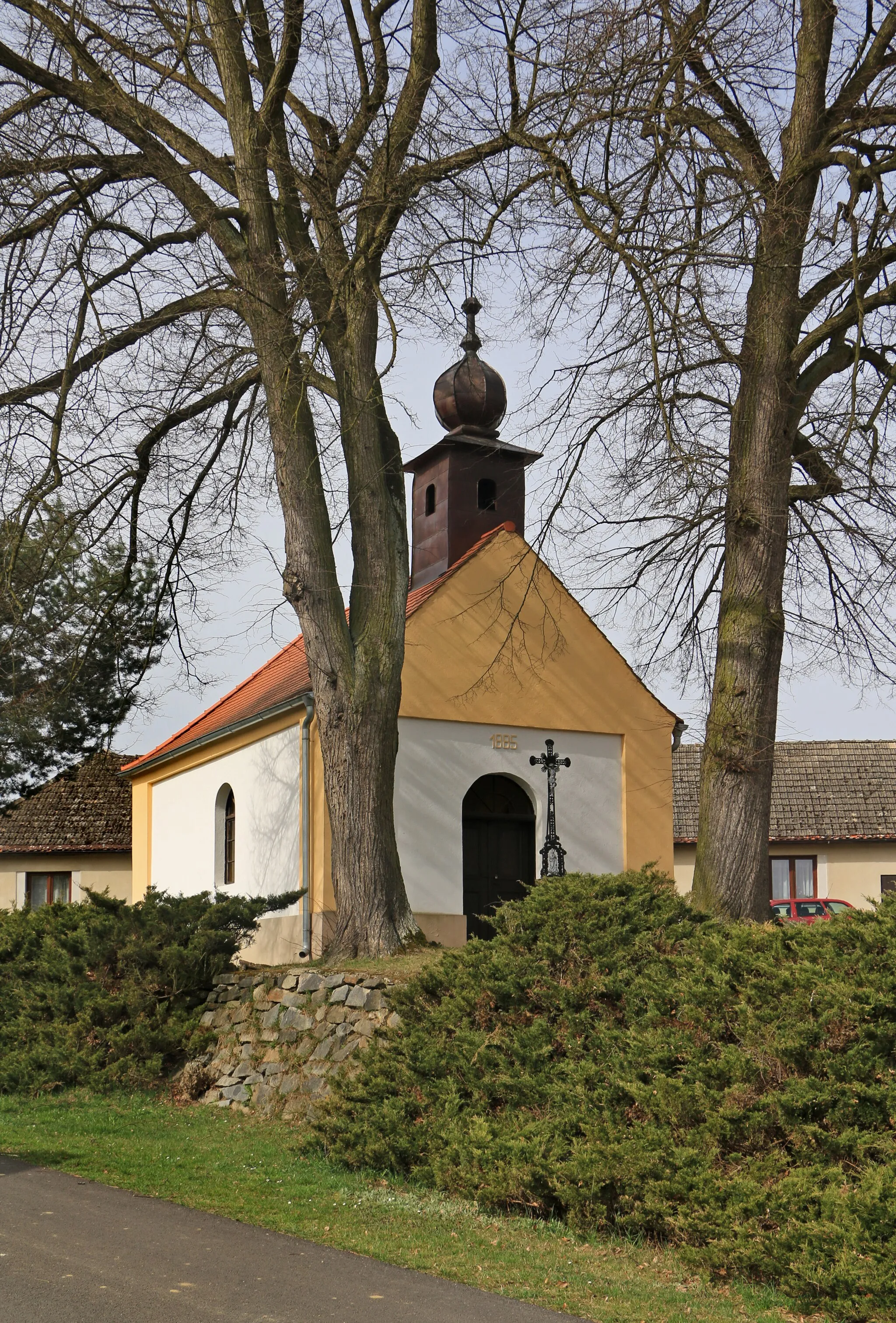 Photo showing: Chapel in Katov village, Czech Republic.