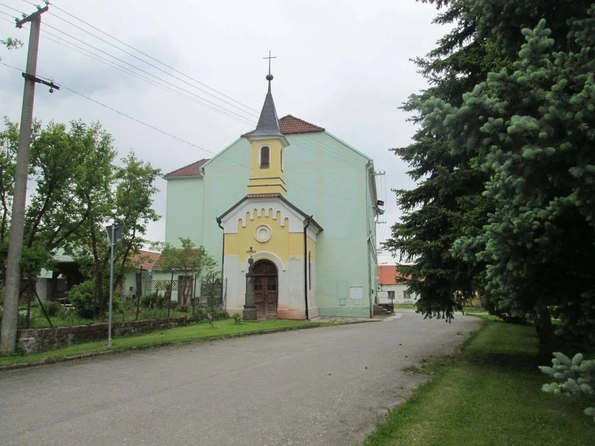 Photo showing: Chapel in Hodětín in Tábor District – entry no. 6391.