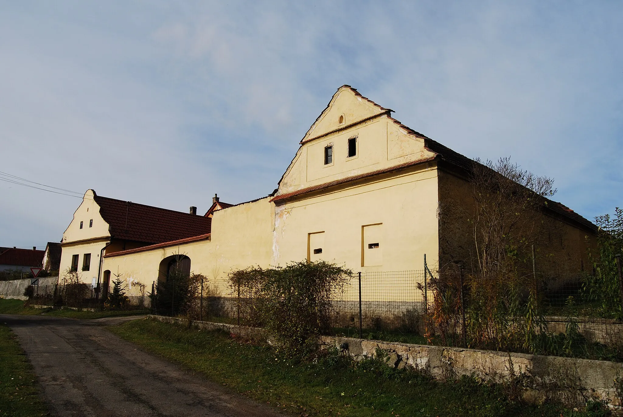 Photo showing: Březnice village in Tábor District, Czech Republic.