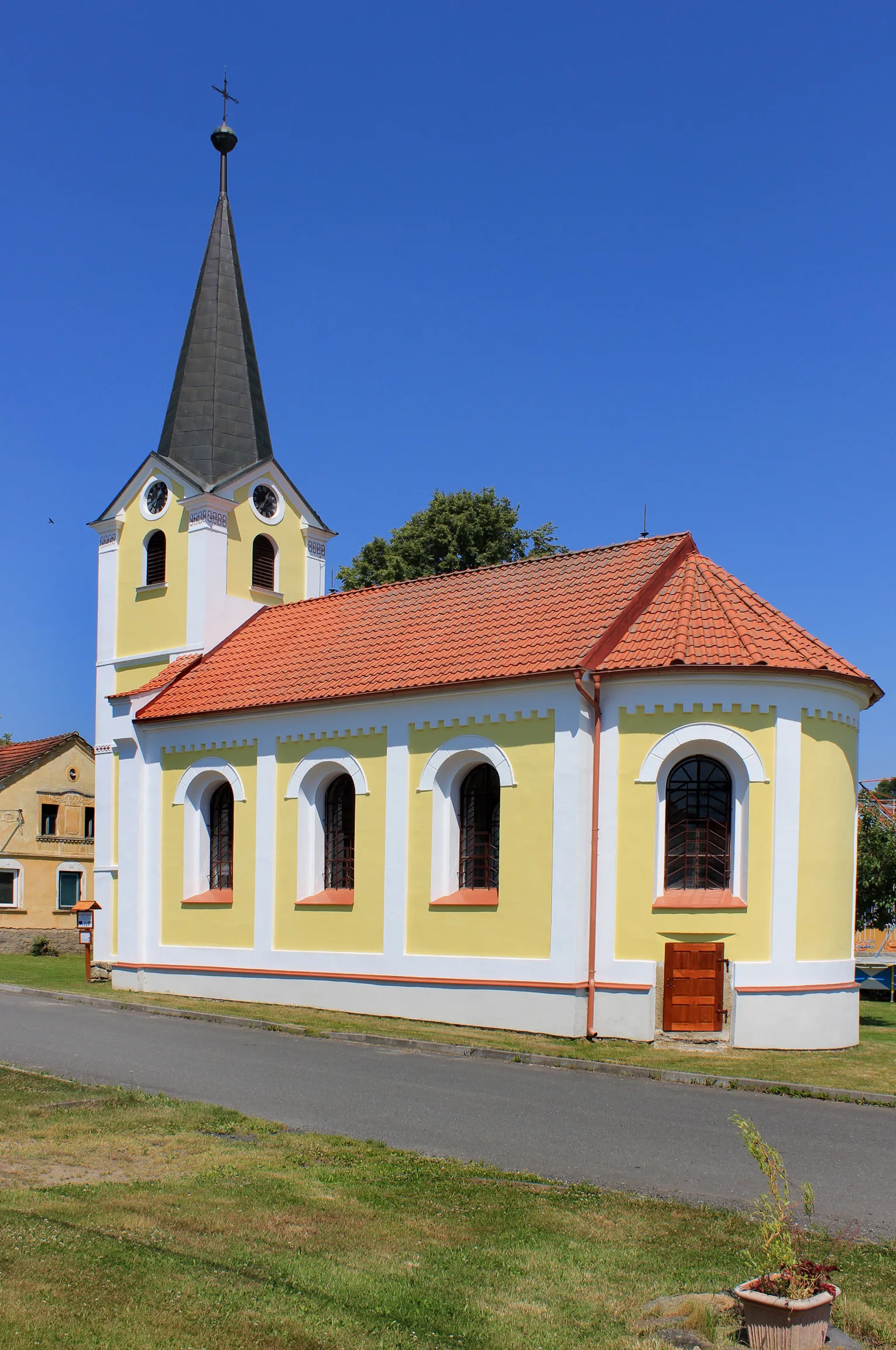 Photo showing: Chapel in Velký Malahov, Czech Republic.