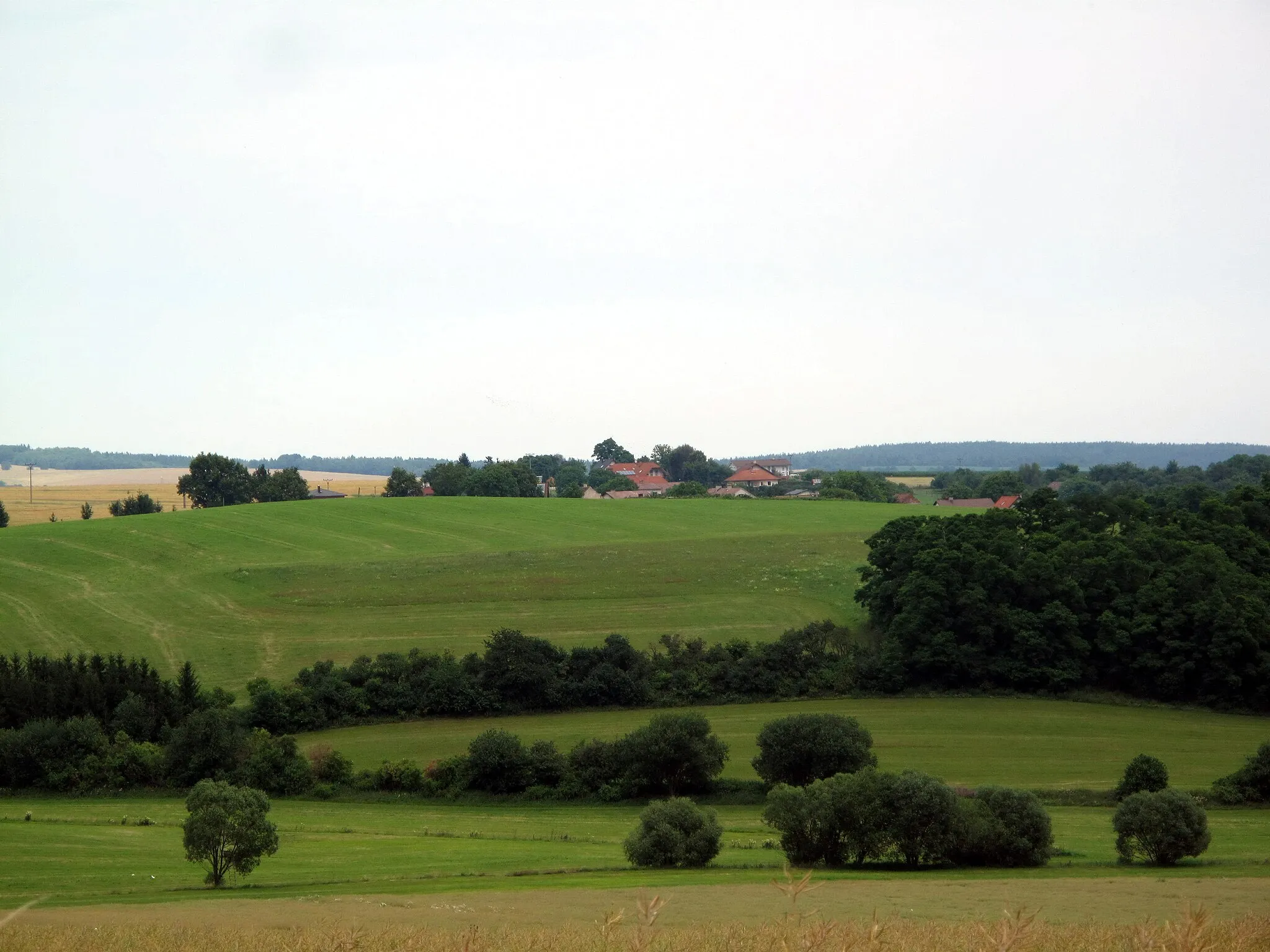 Photo showing: Nevolice village in Domažlice District, Czech Republic