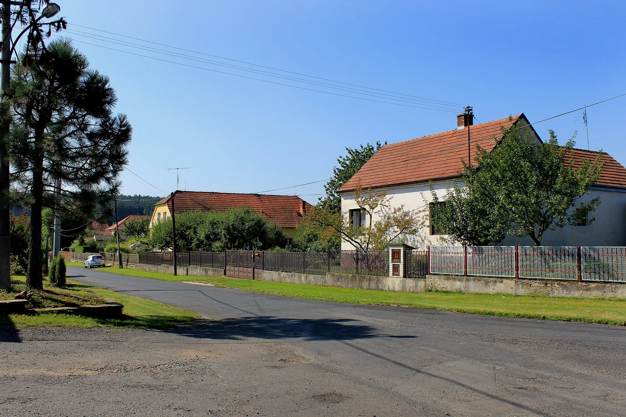 Photo showing: House No. 51 in Křenovy, Czech Republic.