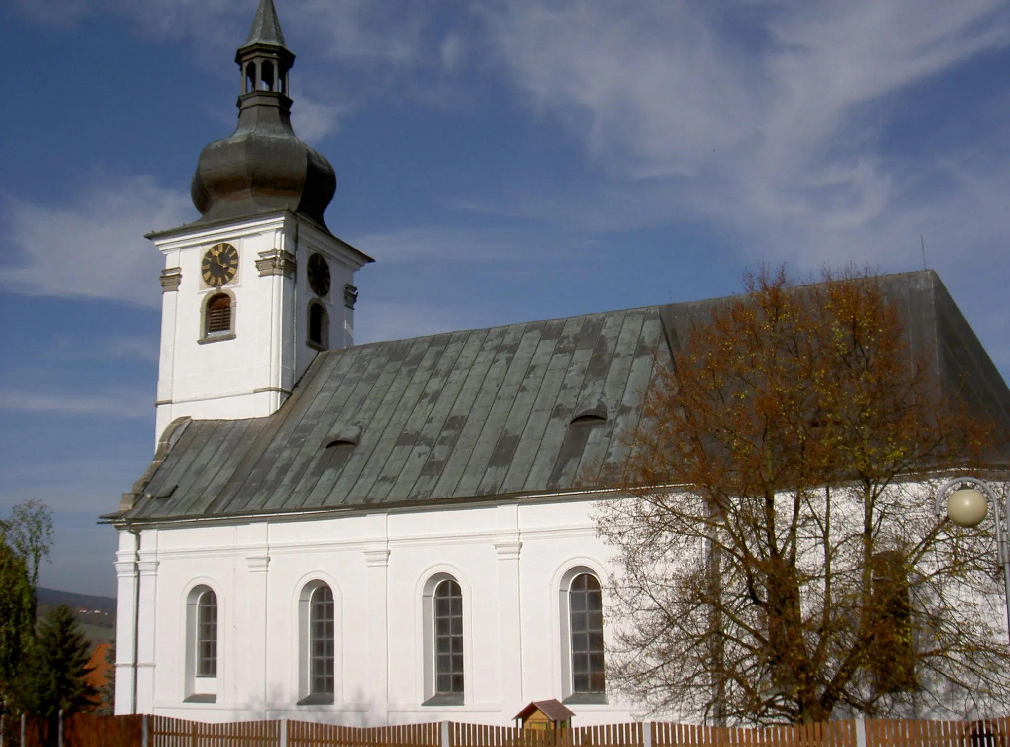 Photo showing: Kirche St. Martin in Klenčí pod Čerchovem