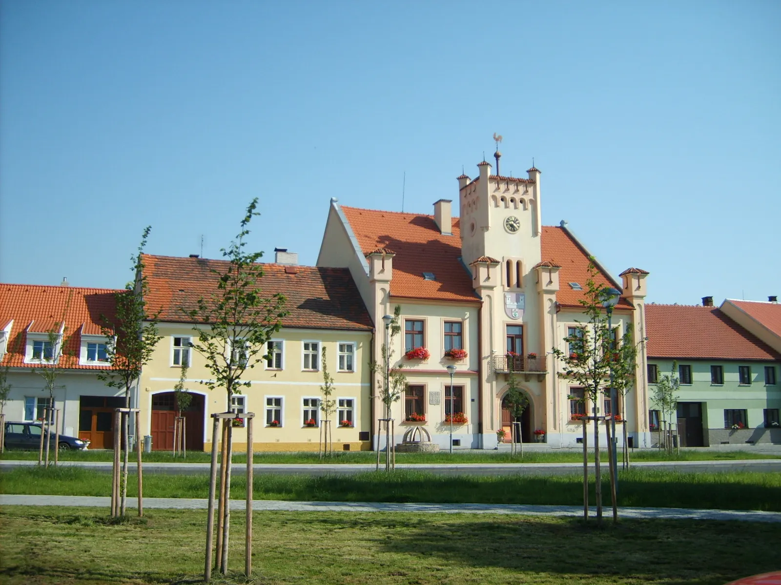 Photo showing: City hall in Švihov