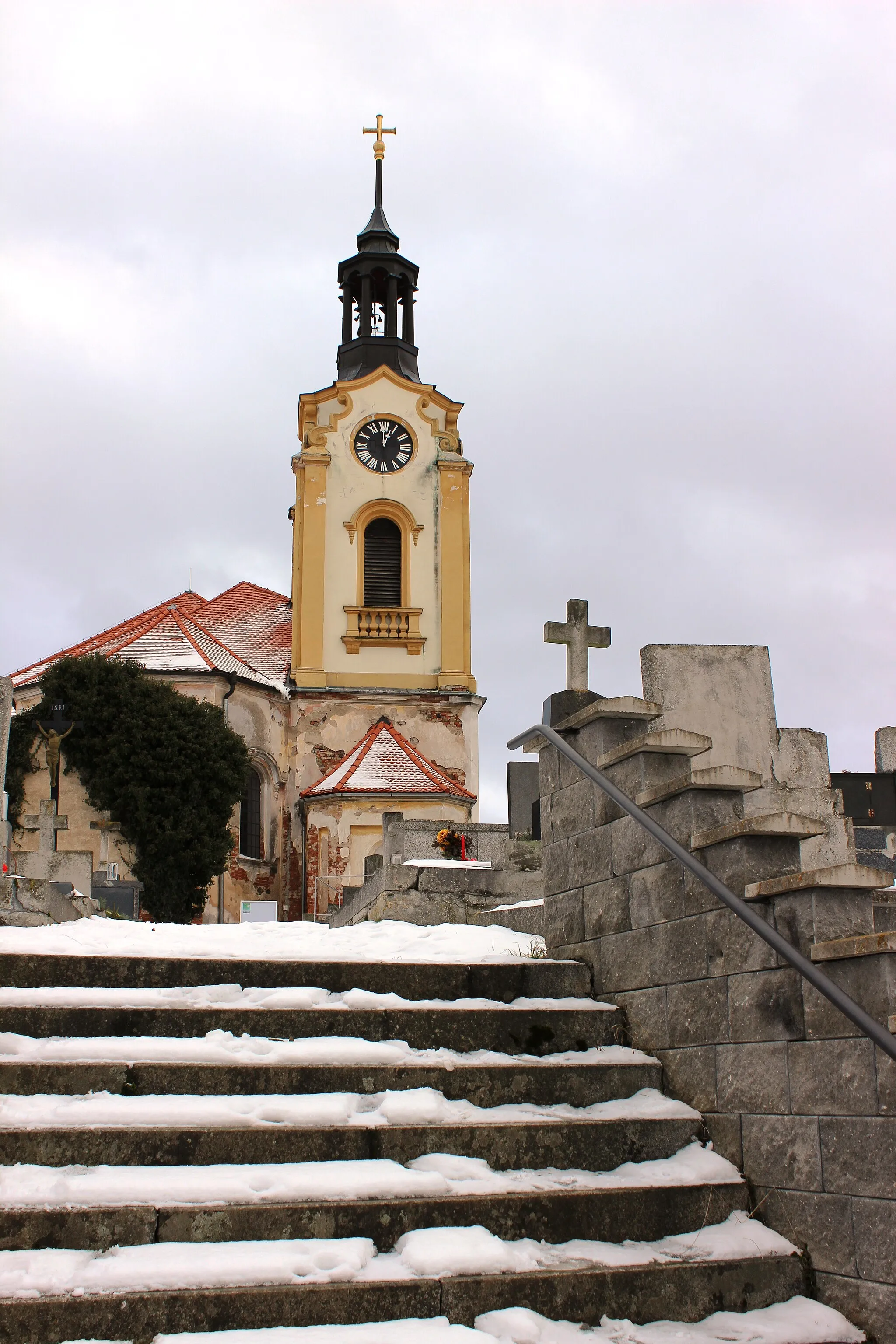 Photo showing: Kostel svatého Jana Křtitele. Vřeskovice - okres Klatovy, Plzeňský kraj,Česká republika.