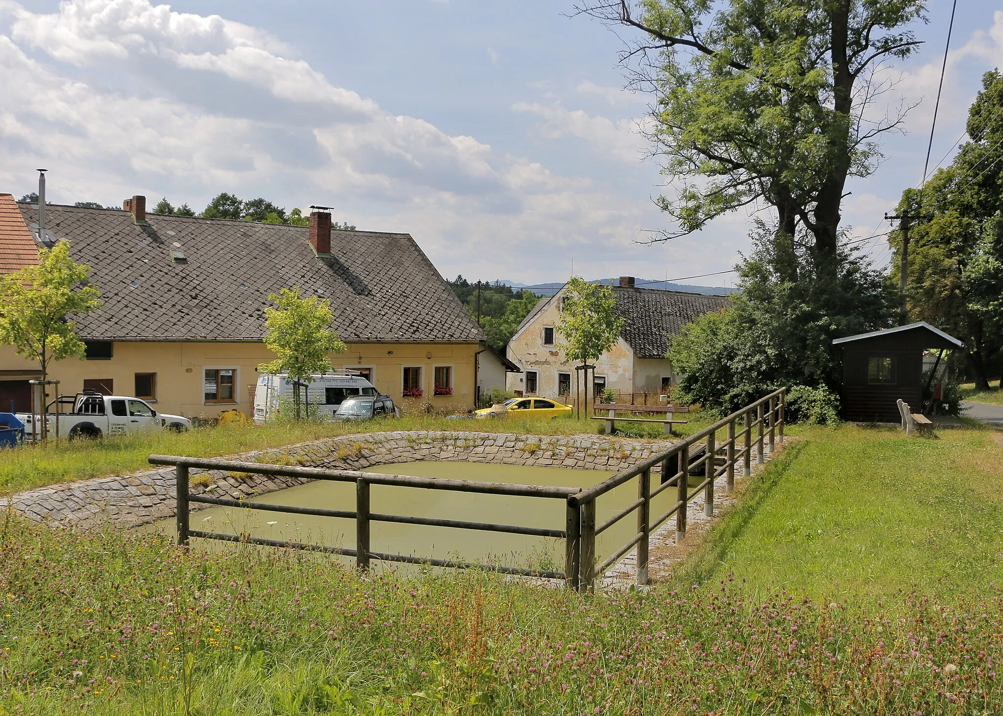Photo showing: Lukavice, part of Strážov, Czech Republic.